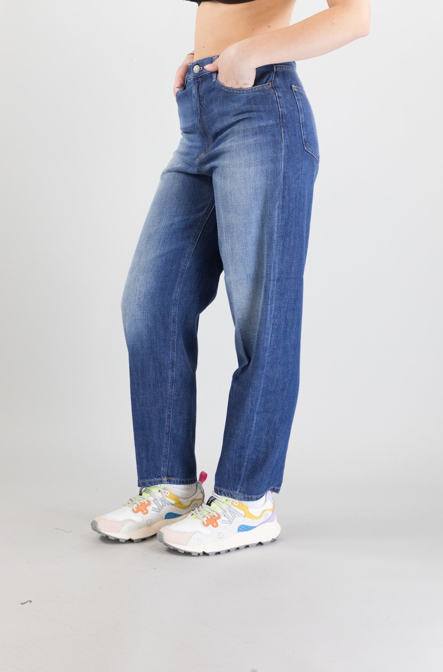 Jeans Dondup Blu da Donna dp784 df0292d io3 dd 800 bessie