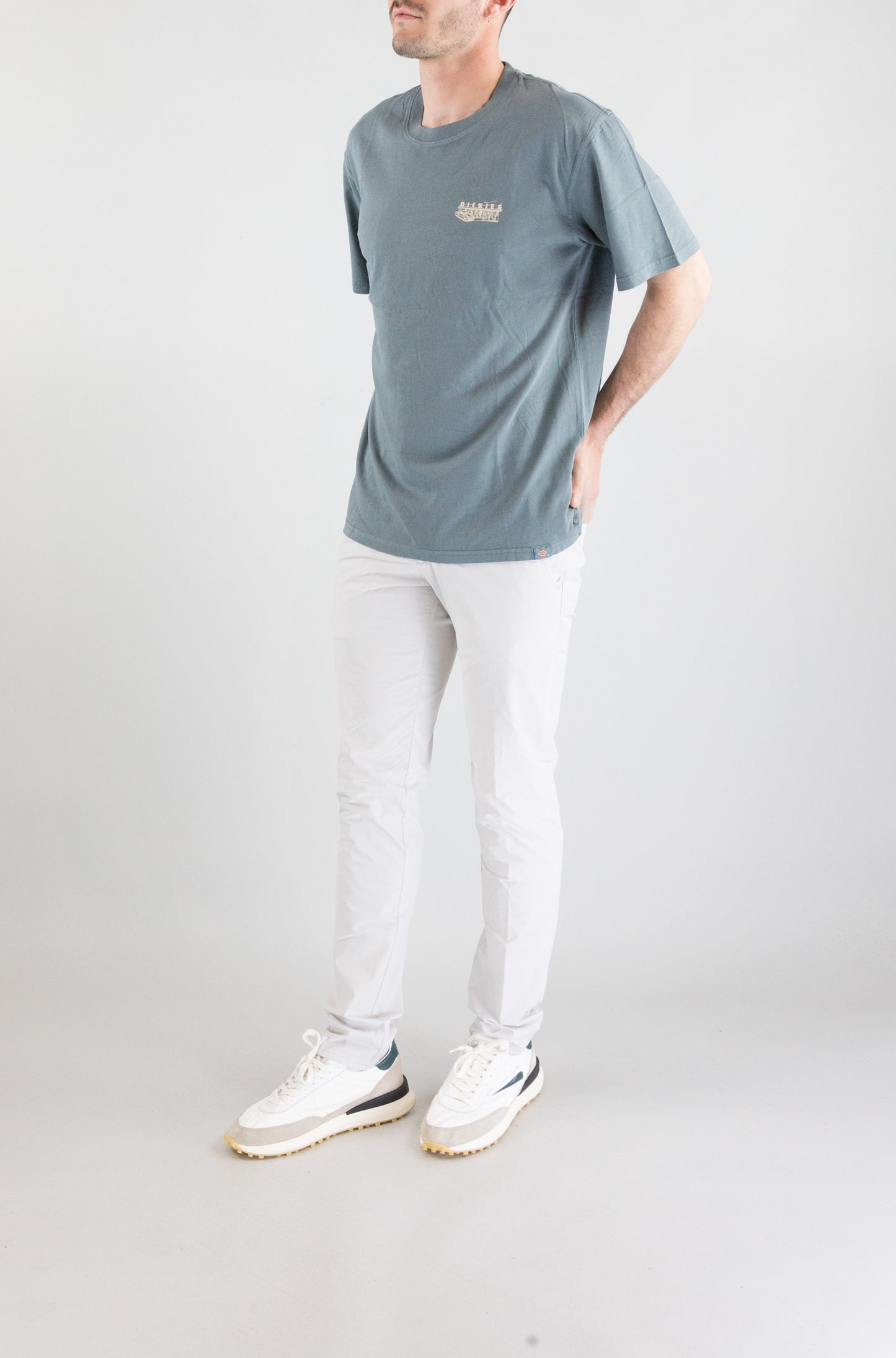 T-Shirt Dickies Stormy da Uomo service station ss tee