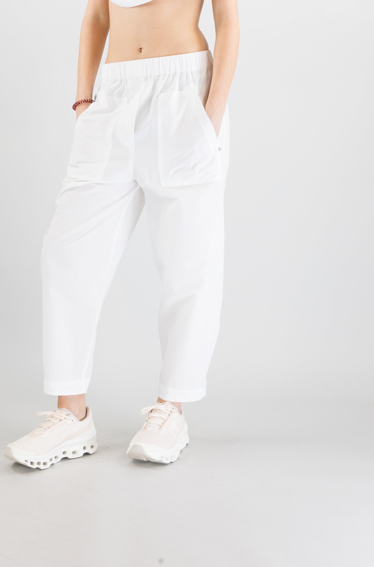 Pantalone Ottod’Ame Bianco da Donna dp9807