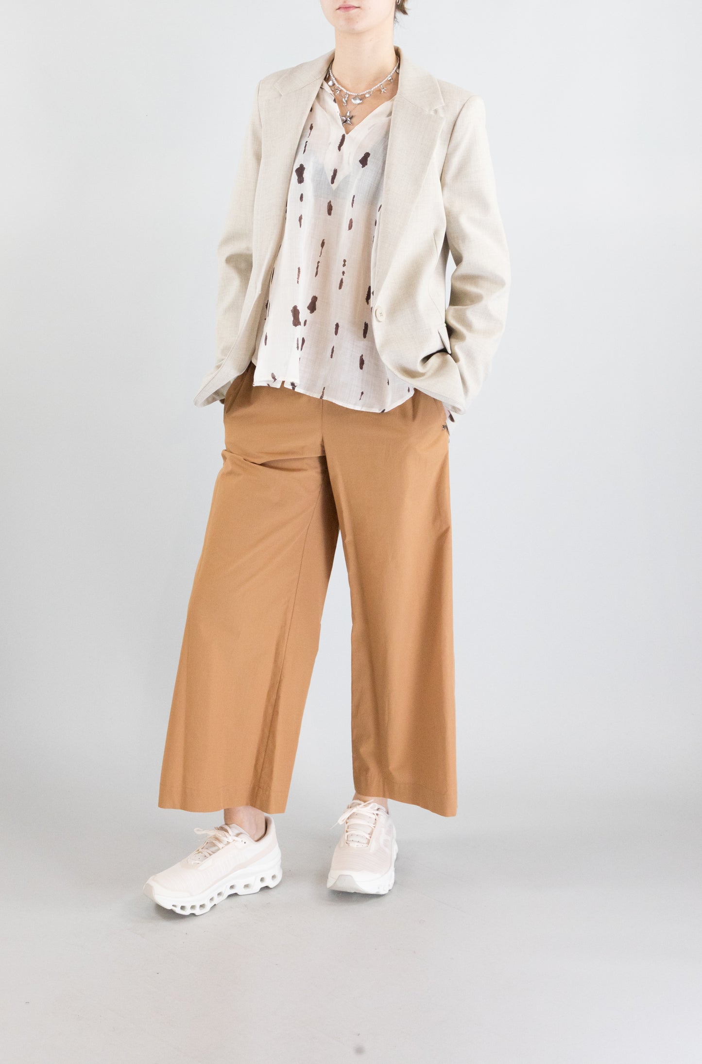 Giubbotto Ottod’Ame Beige da Donna dg6118