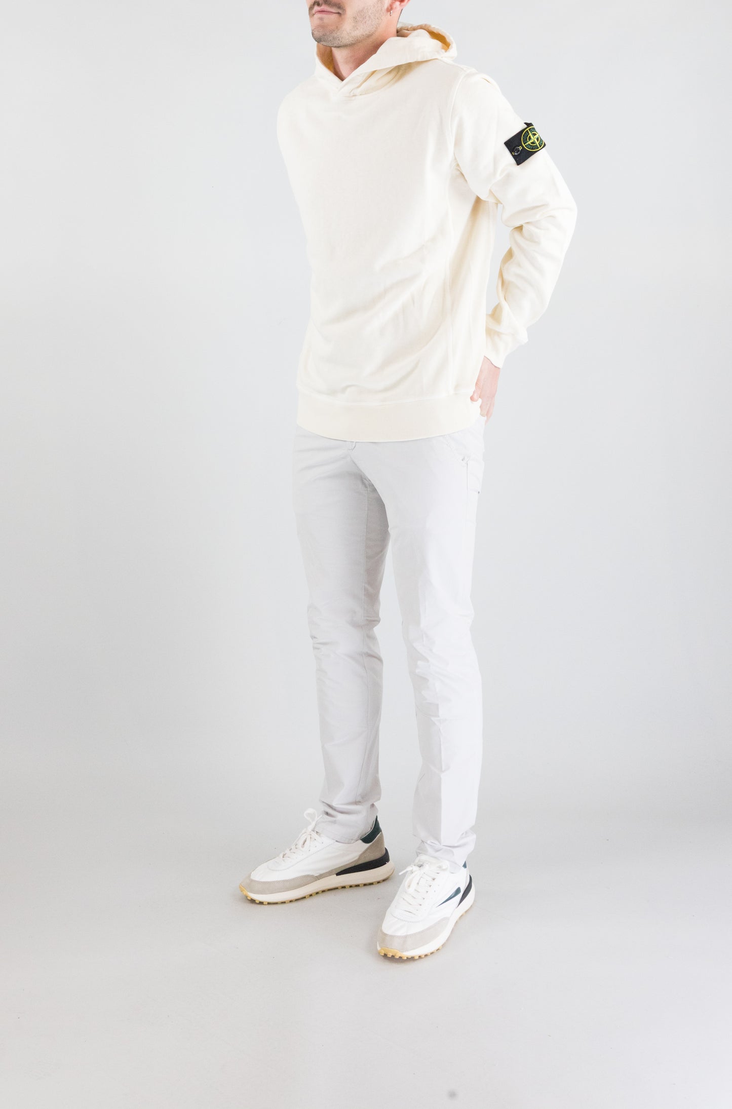 Felpa Stone Island V0193 da Uomo k1s156100037s0060