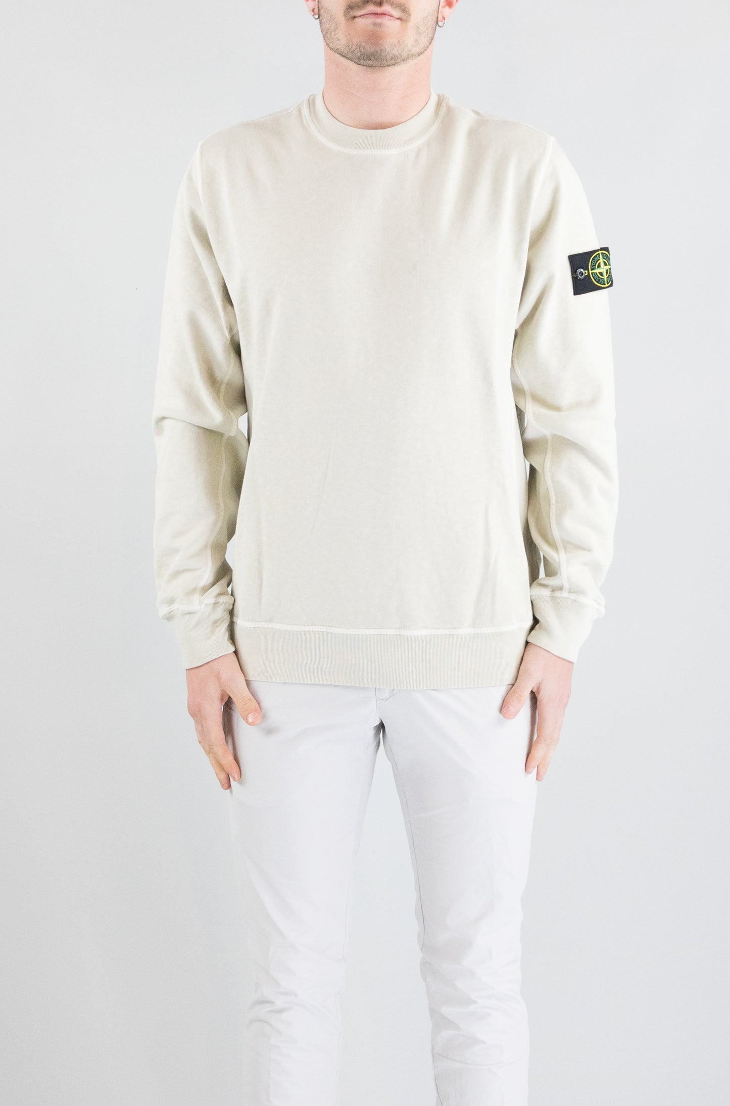 Felpa Stone Island V0195 da Uomo k1s156100020s0060