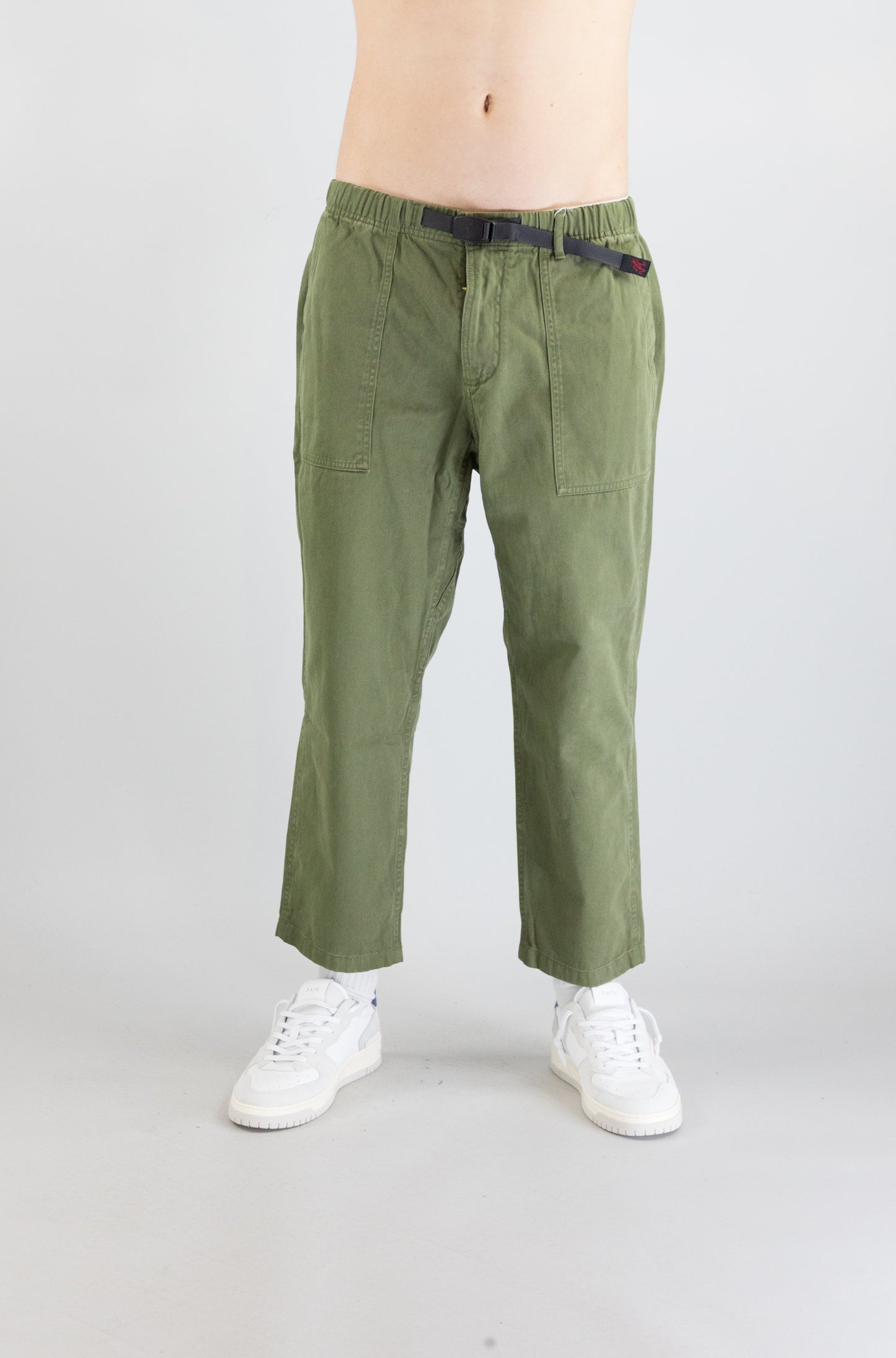 Pantalone Gramicci Olive da Uomo g103 ogt loose tapered pant