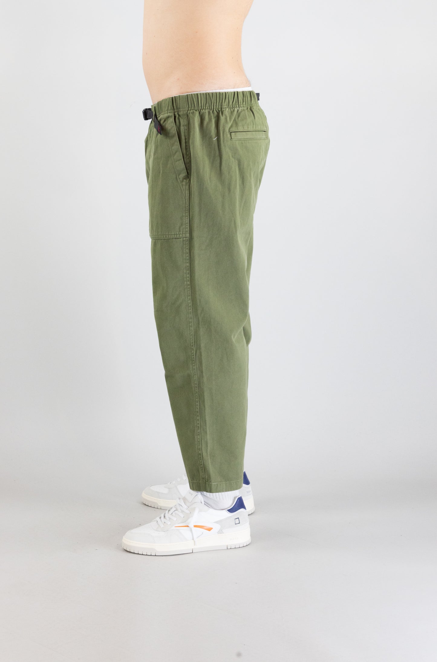 Pantalone Gramicci Olive da Uomo g103 ogt loose tapered pant