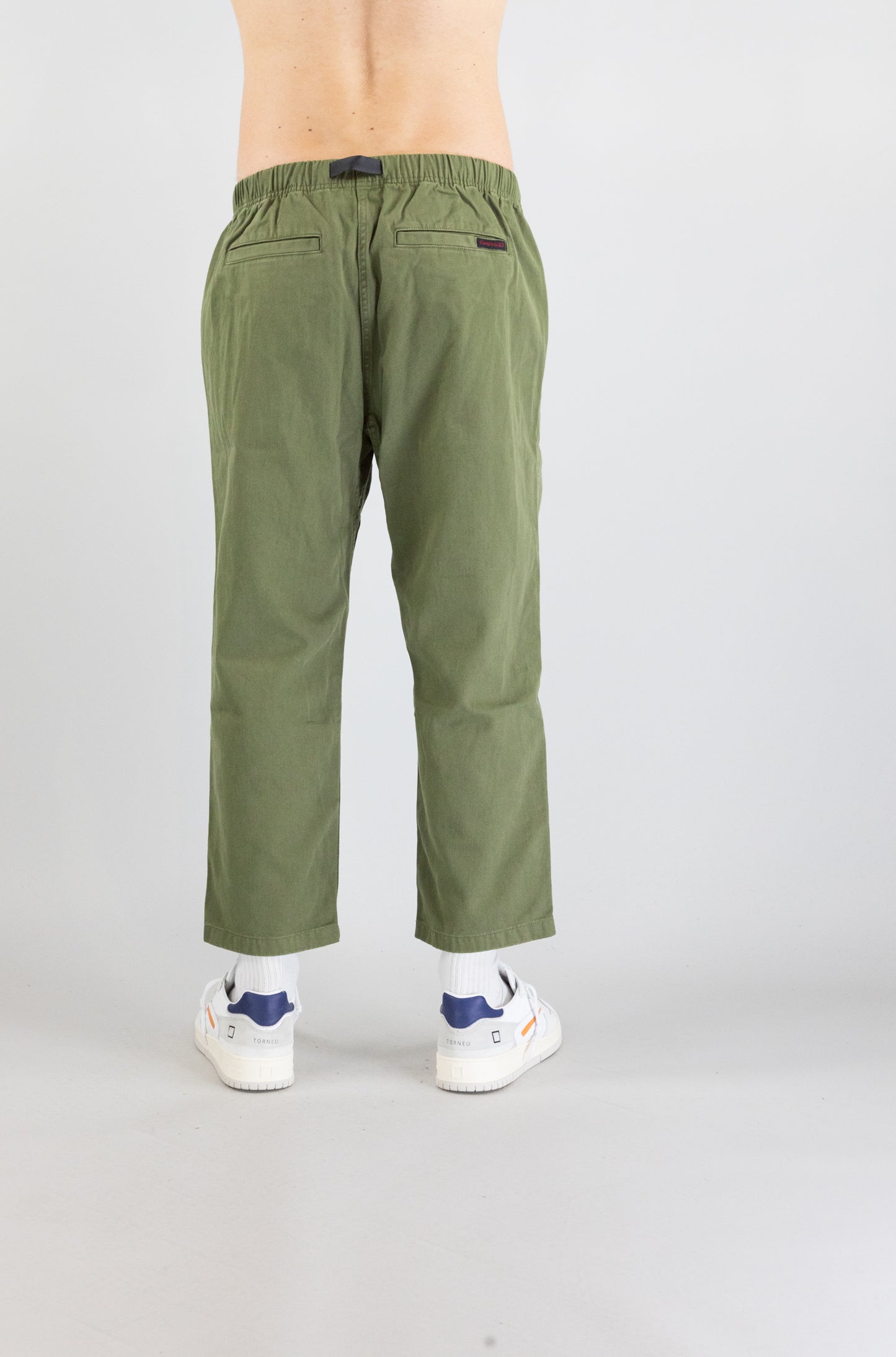Pantalone Gramicci Olive da Uomo g103 ogt loose tapered pant