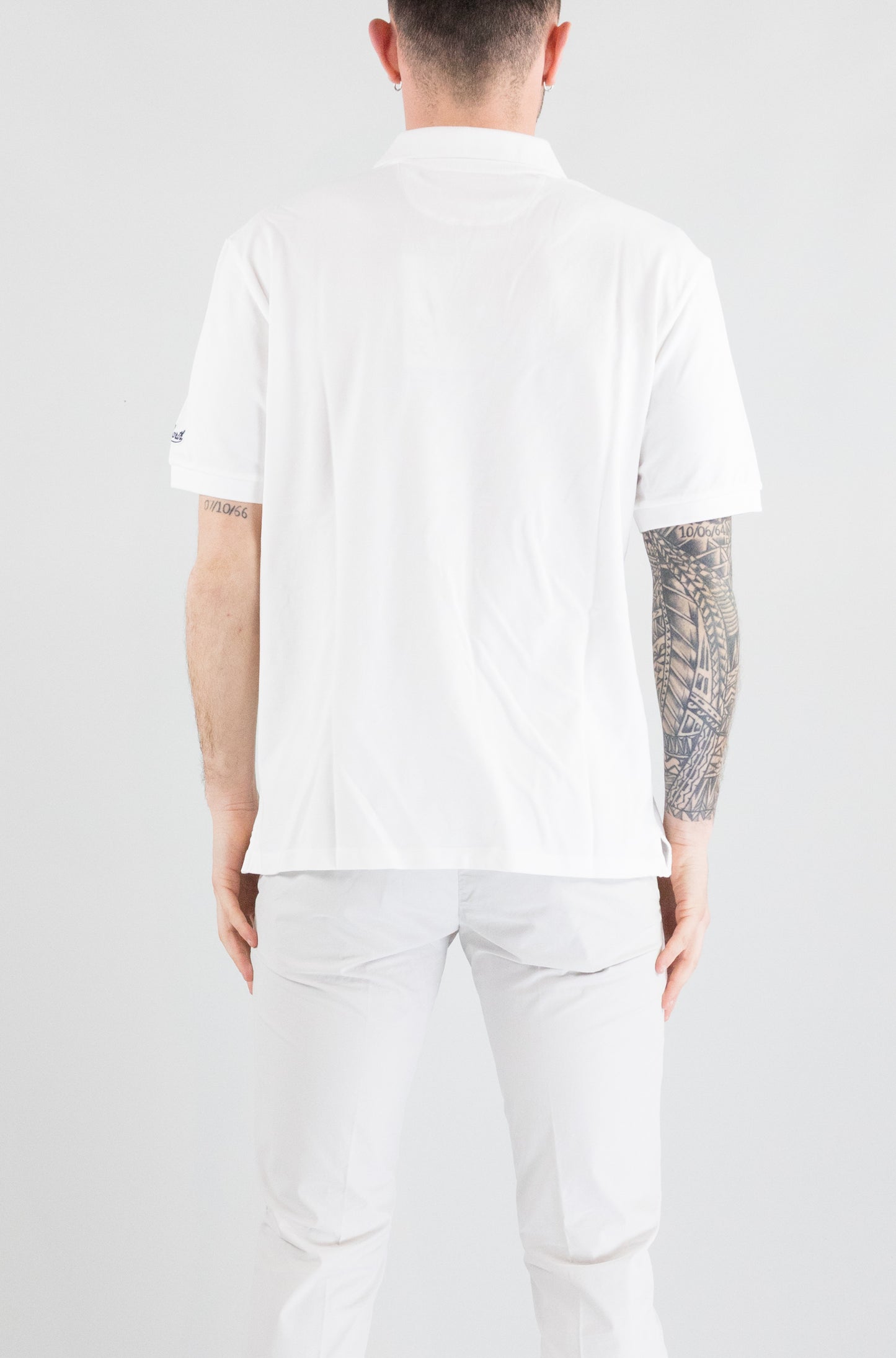 Polo Mc2 Saint Barth White da Uomo charles 00032h