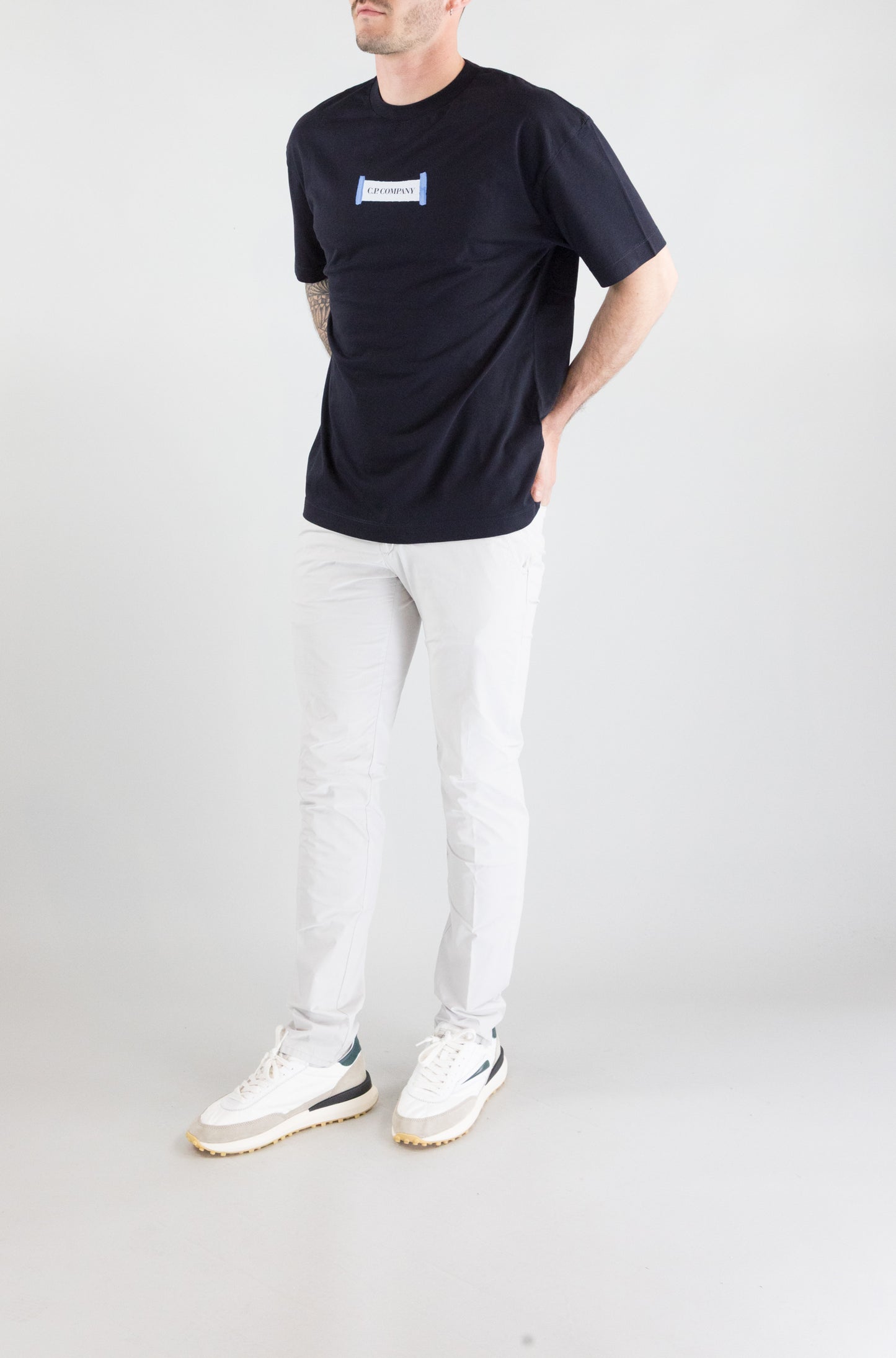T-Shirt Cp Company 888 da Uomo 18cmts148a006586w