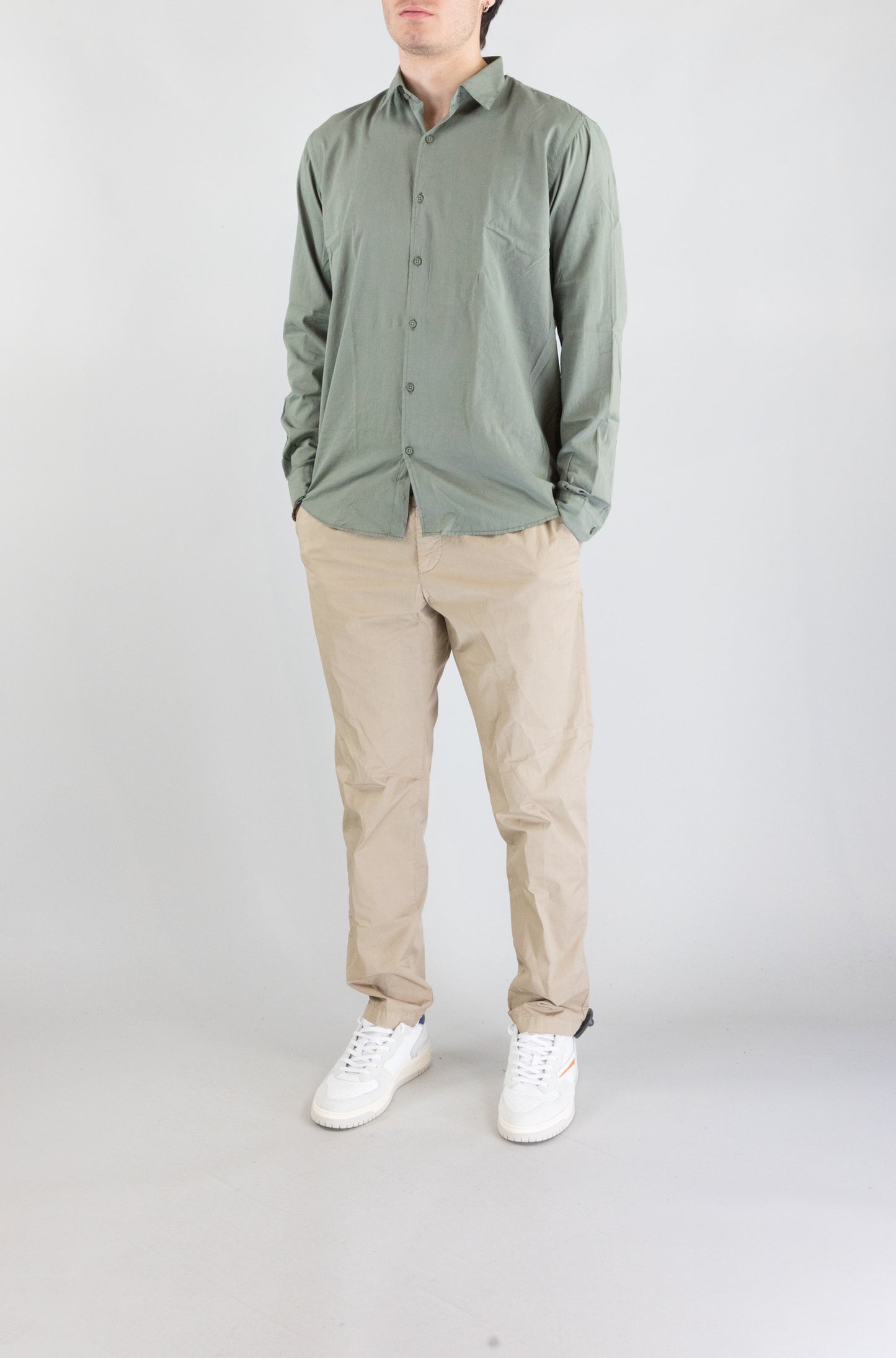 Camicia Costumein Verde da Uomo domenico