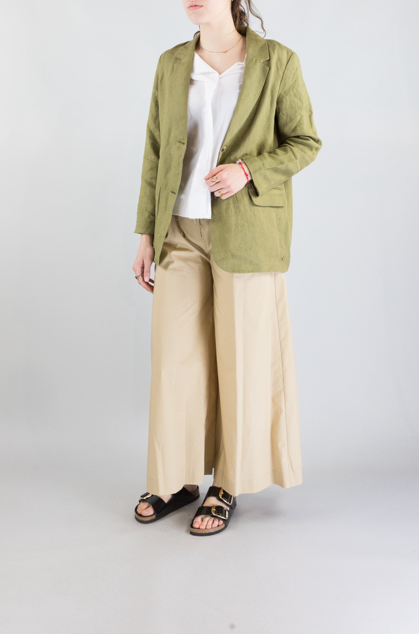 Gilet Des Petits Hauts Olive da Donna rob