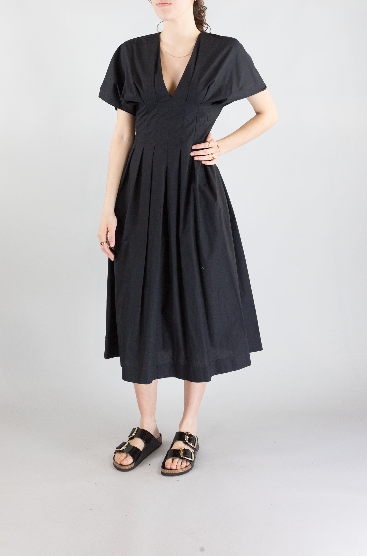 Abito Solotre Nero da Donna m1d0148