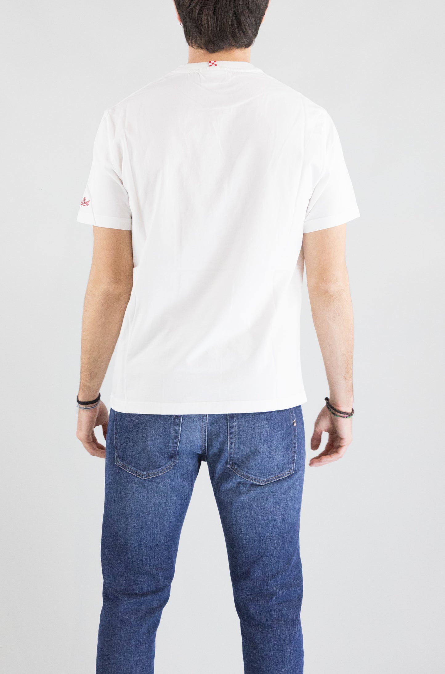 T-Shirt Mc2 Saint Barth Famolo Strano da Uomo portofino