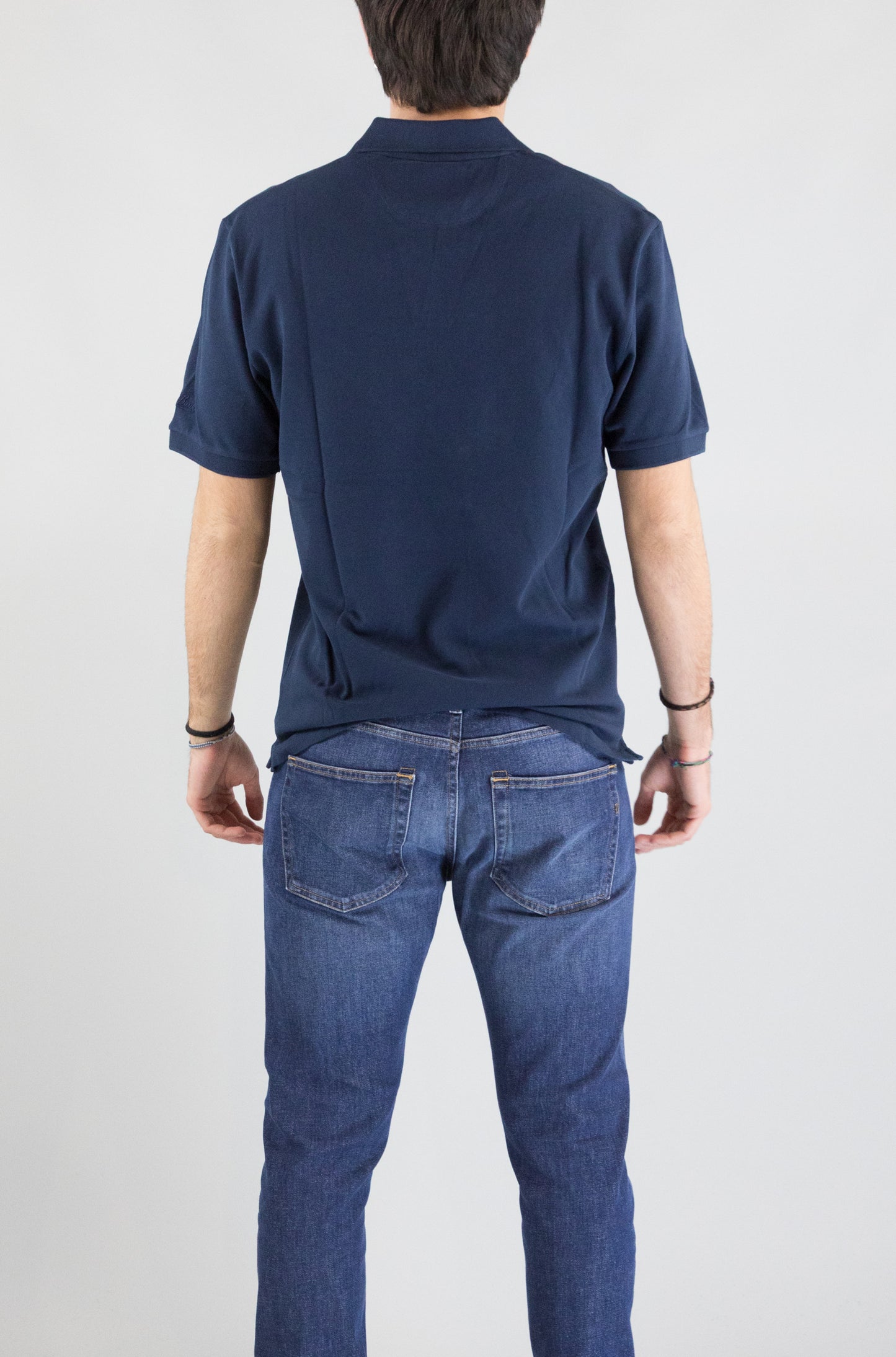 Polo Mc2 Saint Barth Blue Navy da Uomo charles