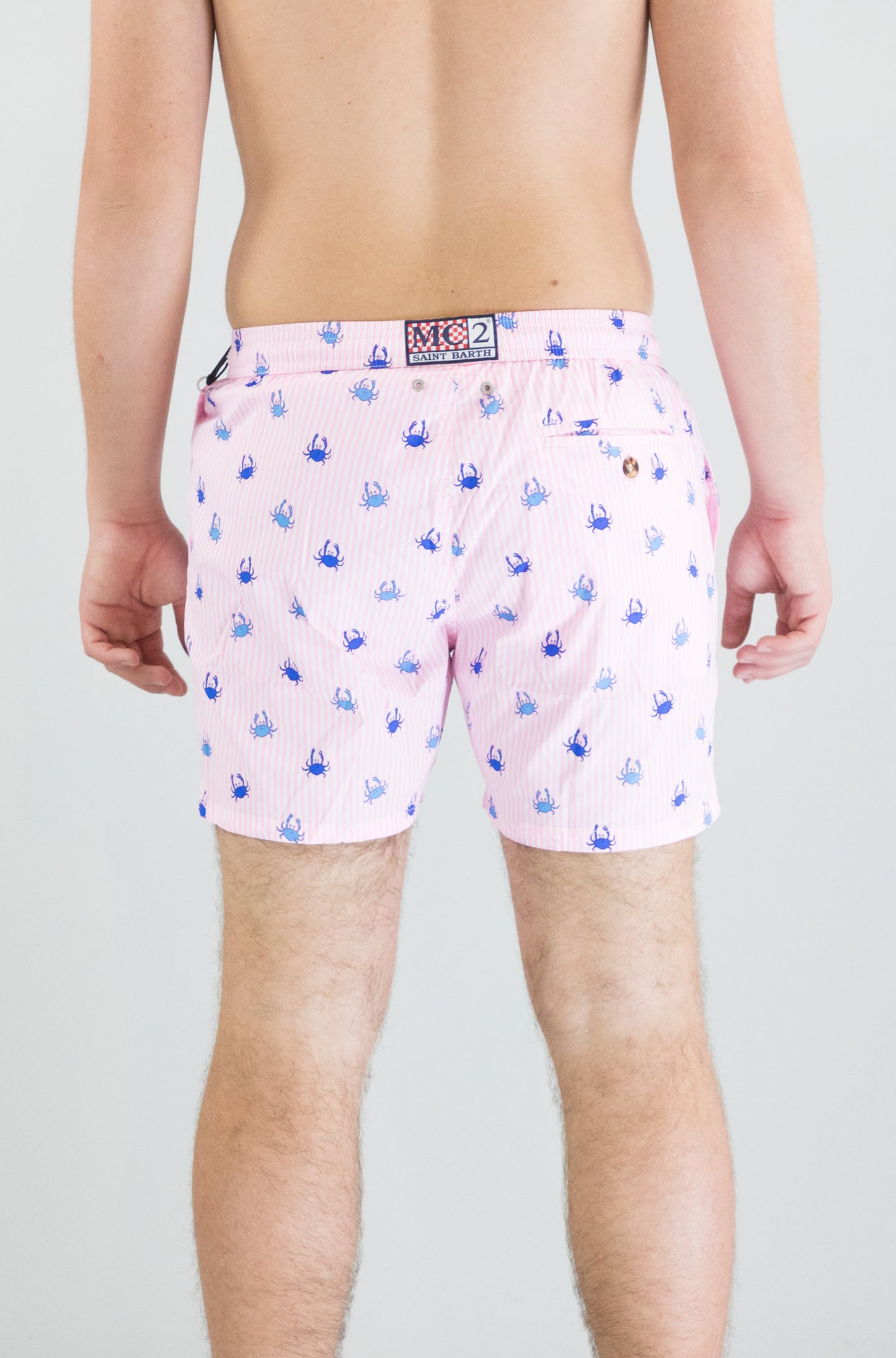 Costume Mc2 Saint Barth Crabs Stripes da Uomo comfort light