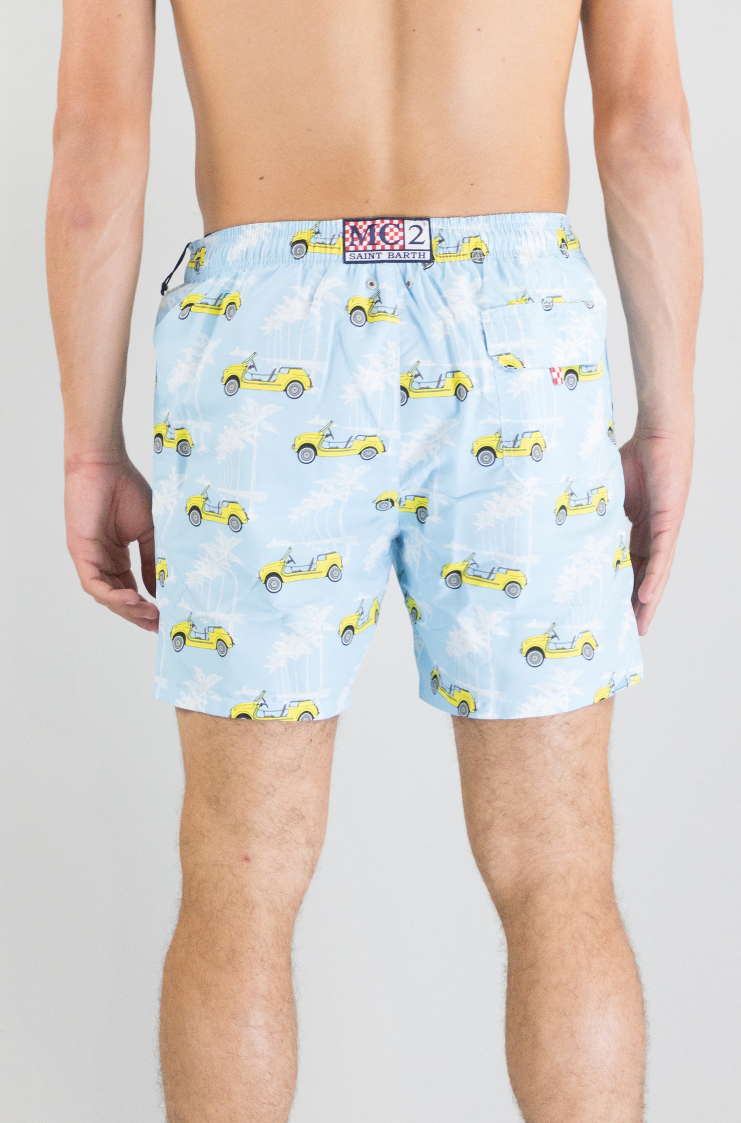 Costume Mc2 Saint Barth Spiaggina Palm da Uomo gustavia