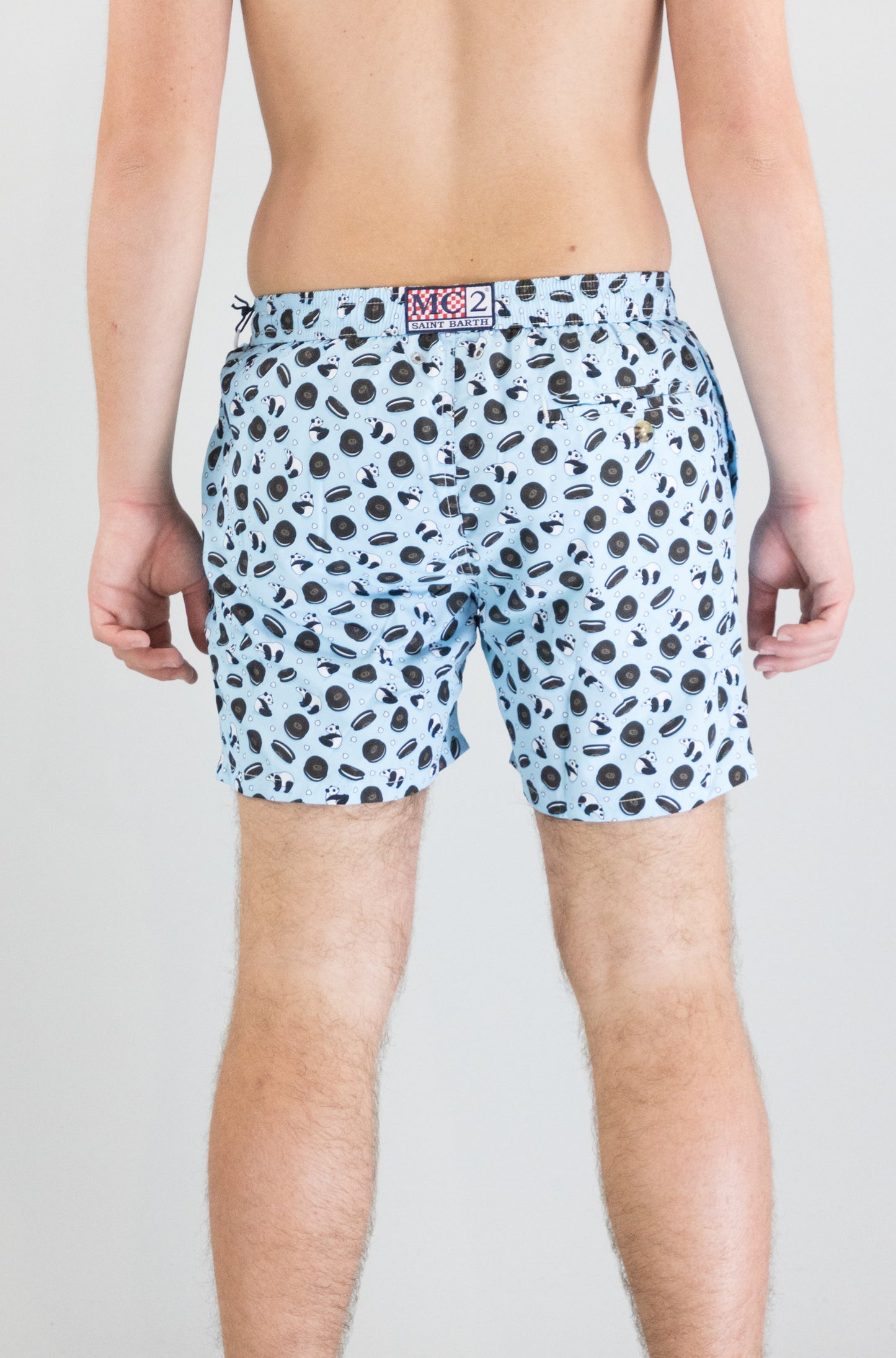 Costume Mc2 Saint Barth Panda Biscuits da Uomo lighting micro fantasy