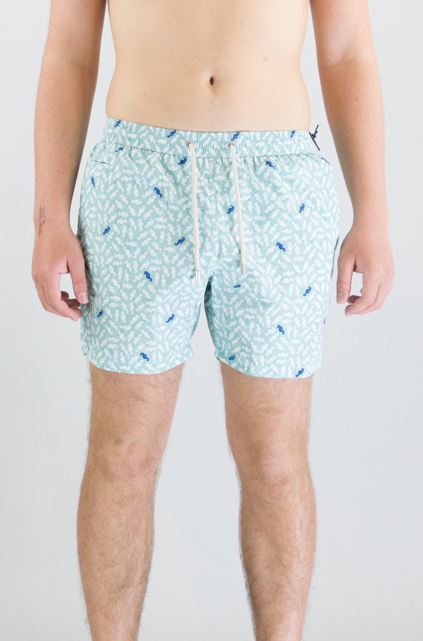 Costume Mc2 Saint Barth Seahorses Pattern da Uomo comfort light