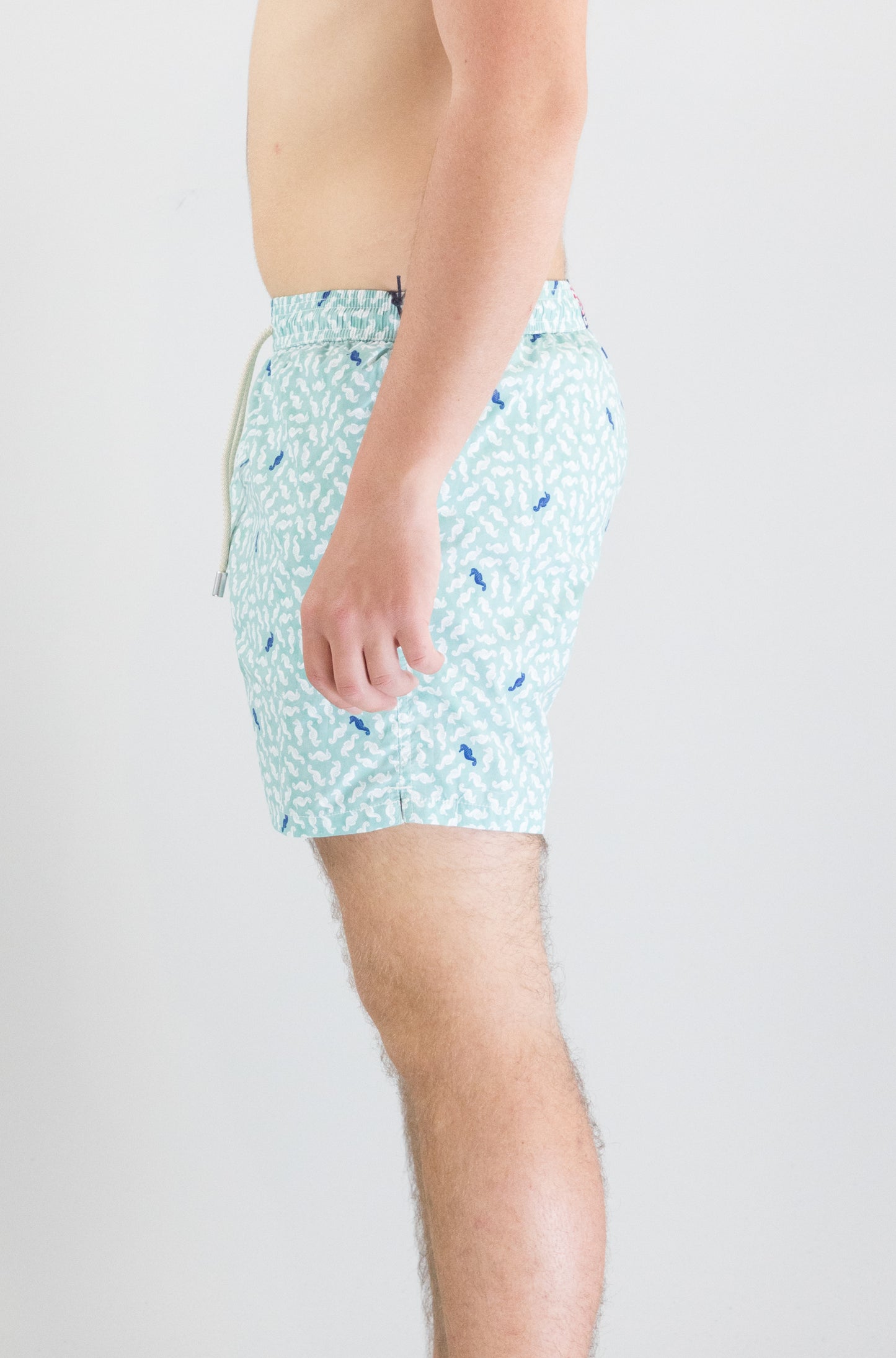 Costume Mc2 Saint Barth Seahorses Pattern da Uomo comfort light