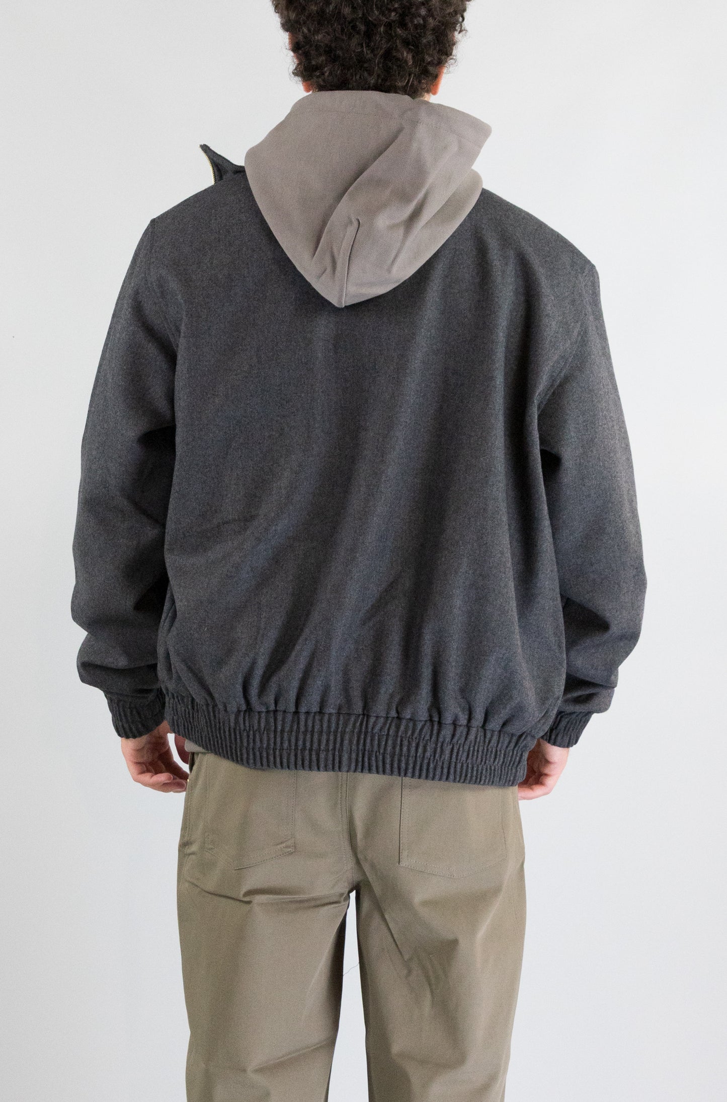 Giubbotto Drole De Monsieur Grey da Uomo trackjacket flanelle jt234 wv008