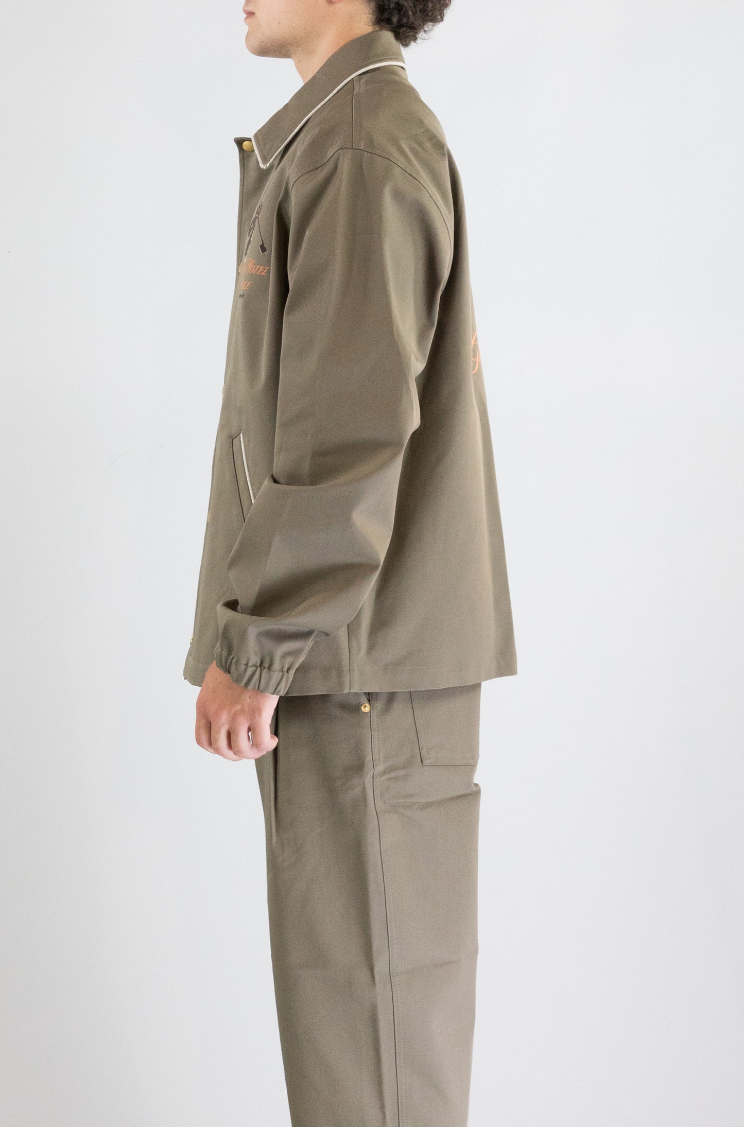 Giubbotto Drole De Monsieur Taupe da Uomo veste grand hptel jt235 co214