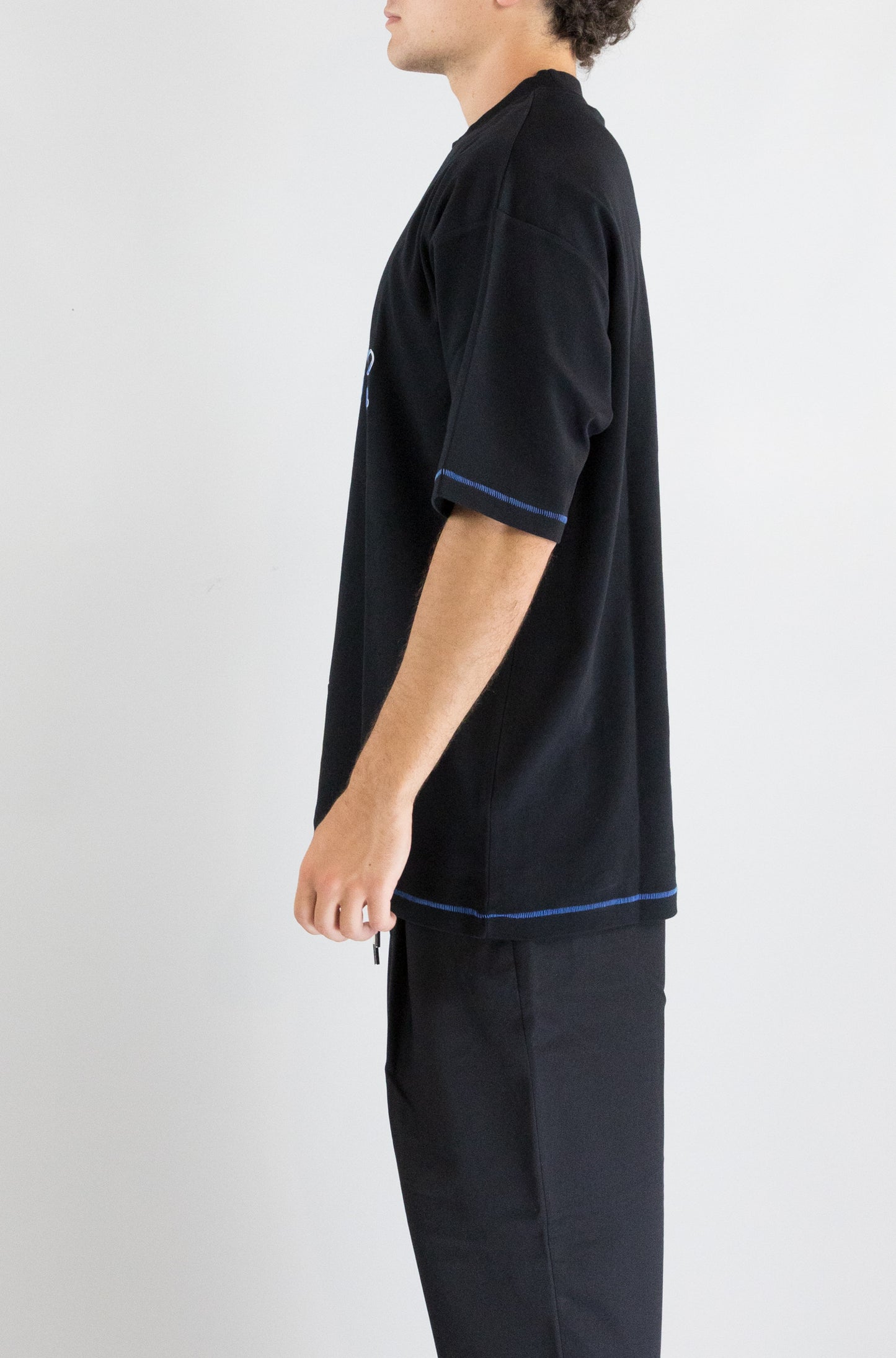 T-Shirt Drole De Monsieur Black da Uomo drole ts264 co002