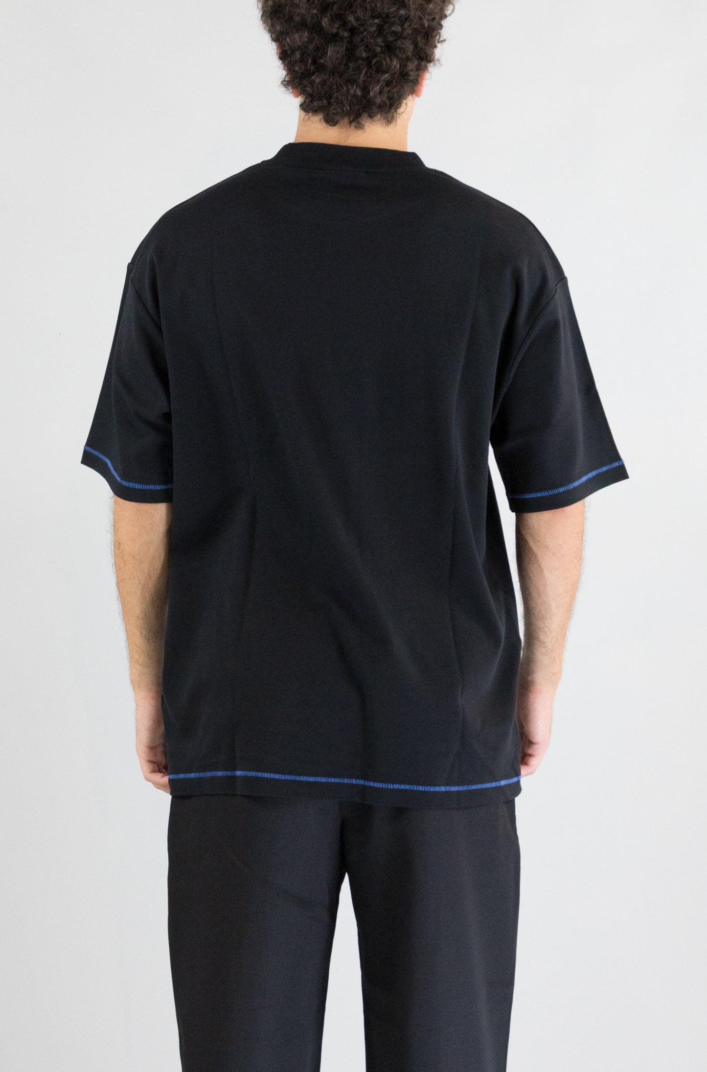 T-Shirt Drole De Monsieur Black da Uomo drole ts264 co002