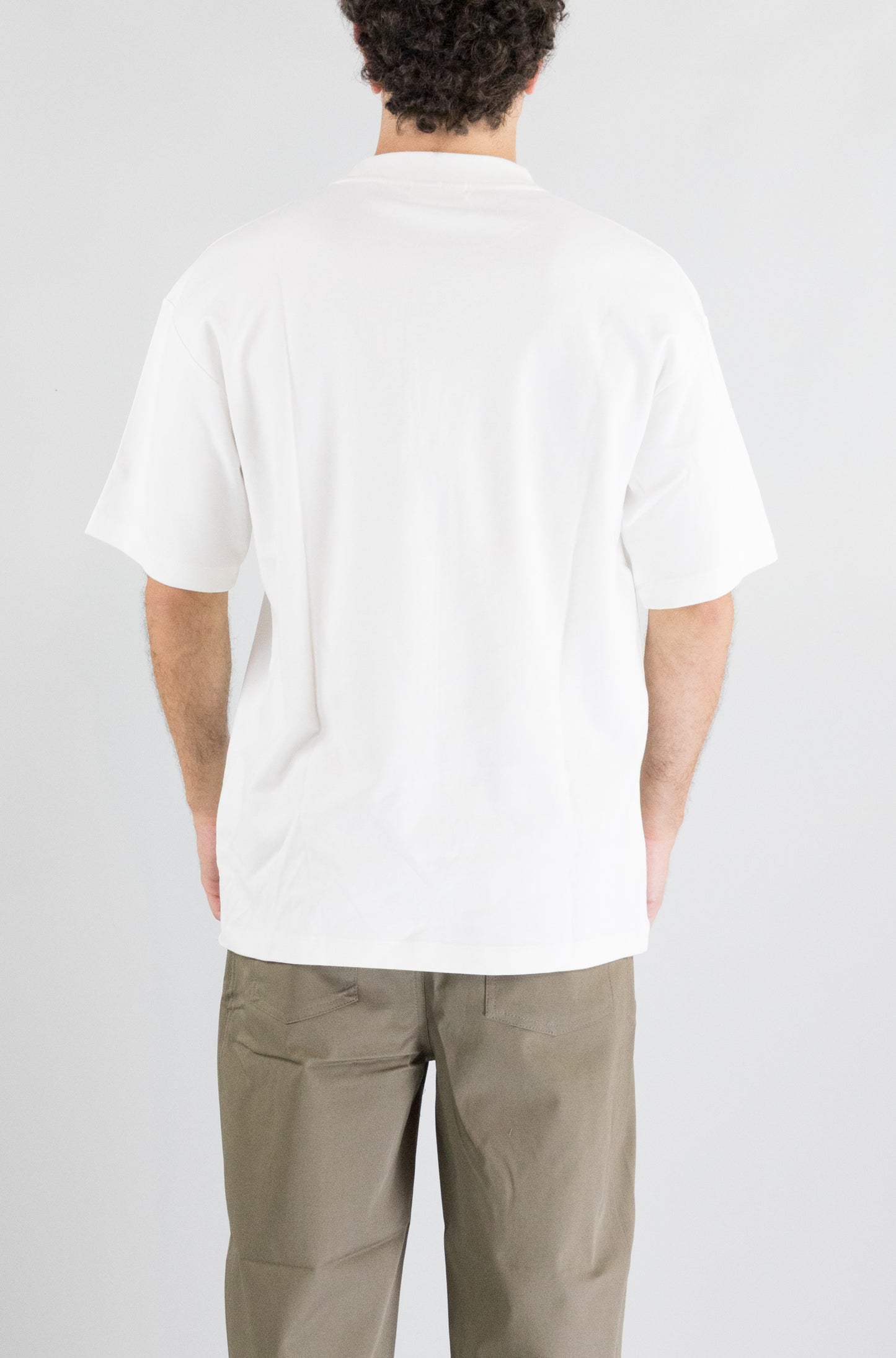 T-Shirt Drole De Monsieur White da Uomo room service ts265