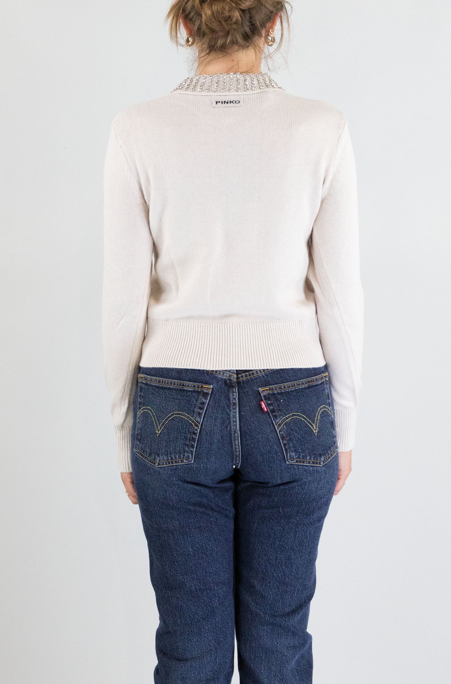 Maglia Pinko Grigio da Donna ventotene