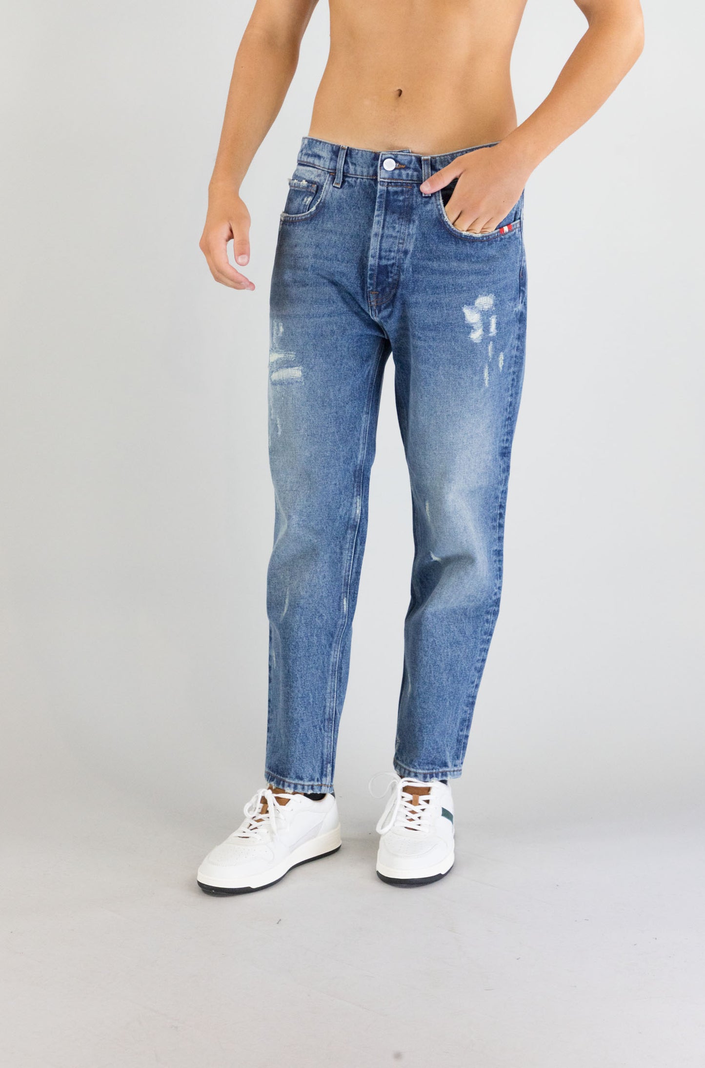 Jeans Amish New Order da Uomo amu001d4353013 c0999 jeremiah