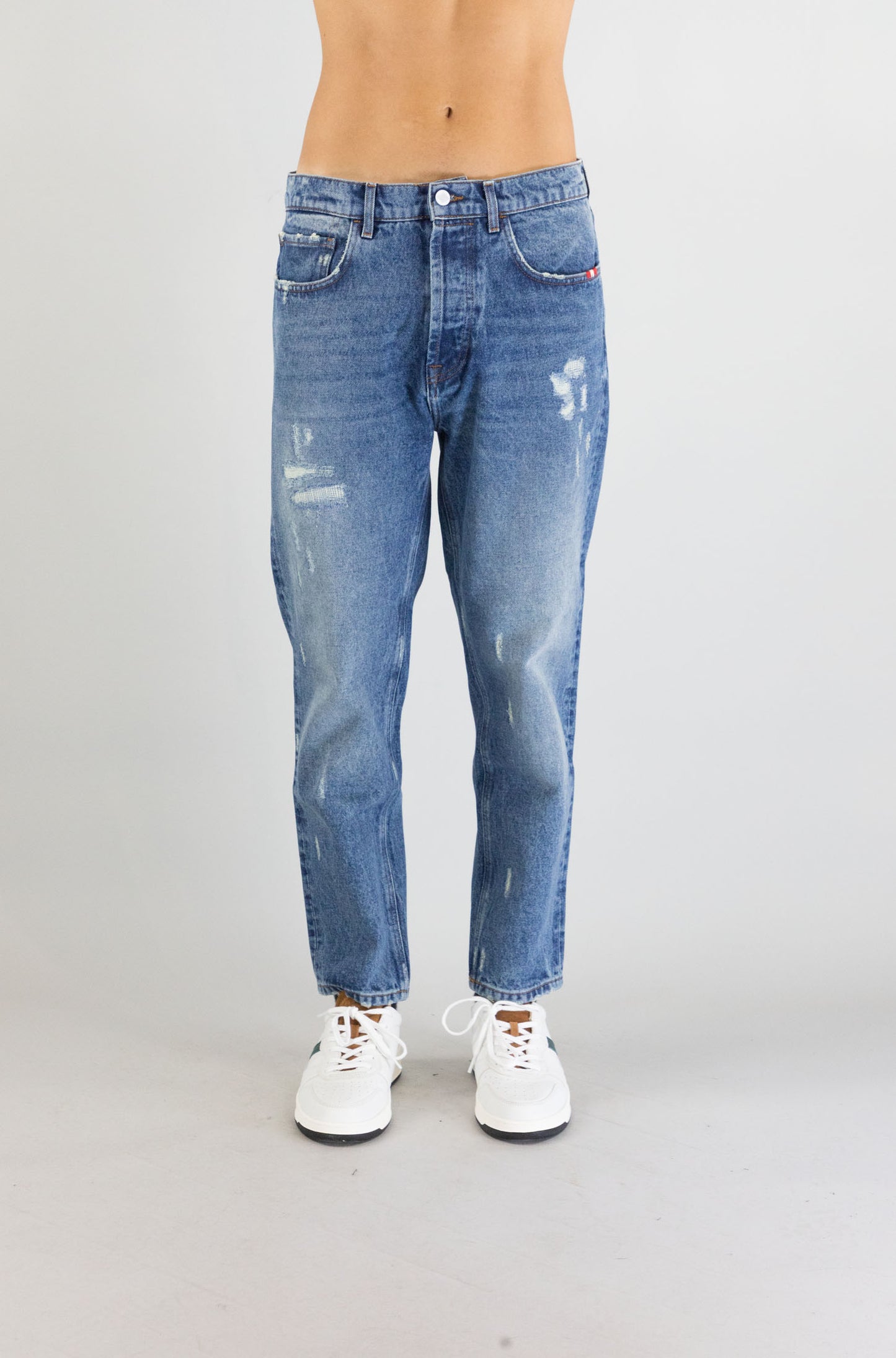Jeans Amish New Order da Uomo amu001d4353013 c0999 jeremiah