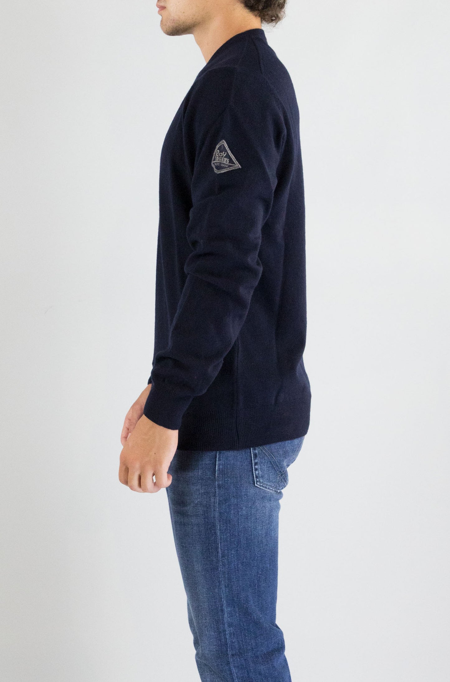 Felpa Roy Roger’S Blue Navy da Uomo rru502cc53xxxx cc048
