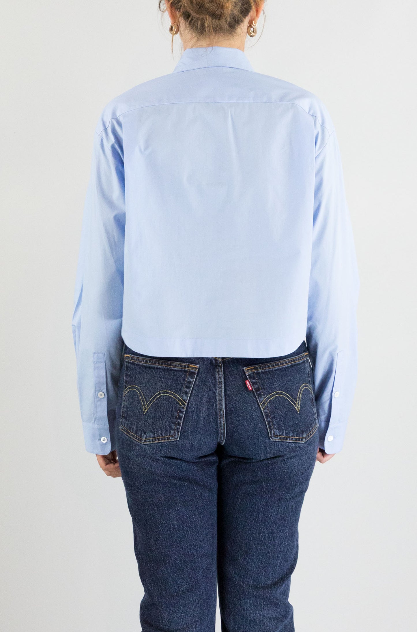 Camicia Pinko Celeste da Donna caffellatte