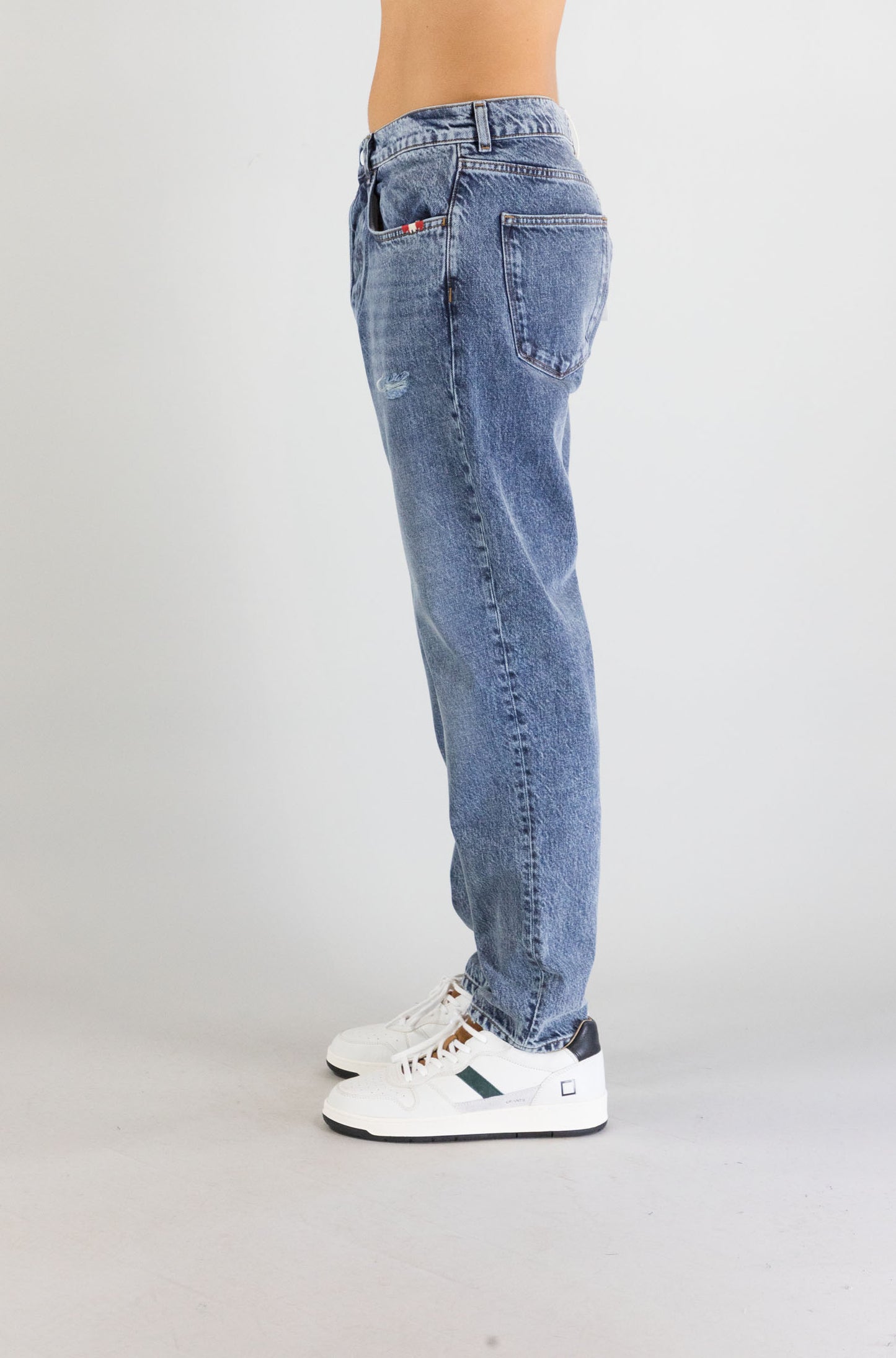 Jeans Amish Marble Stone da Uomo amu001d5703012 jeremiah
