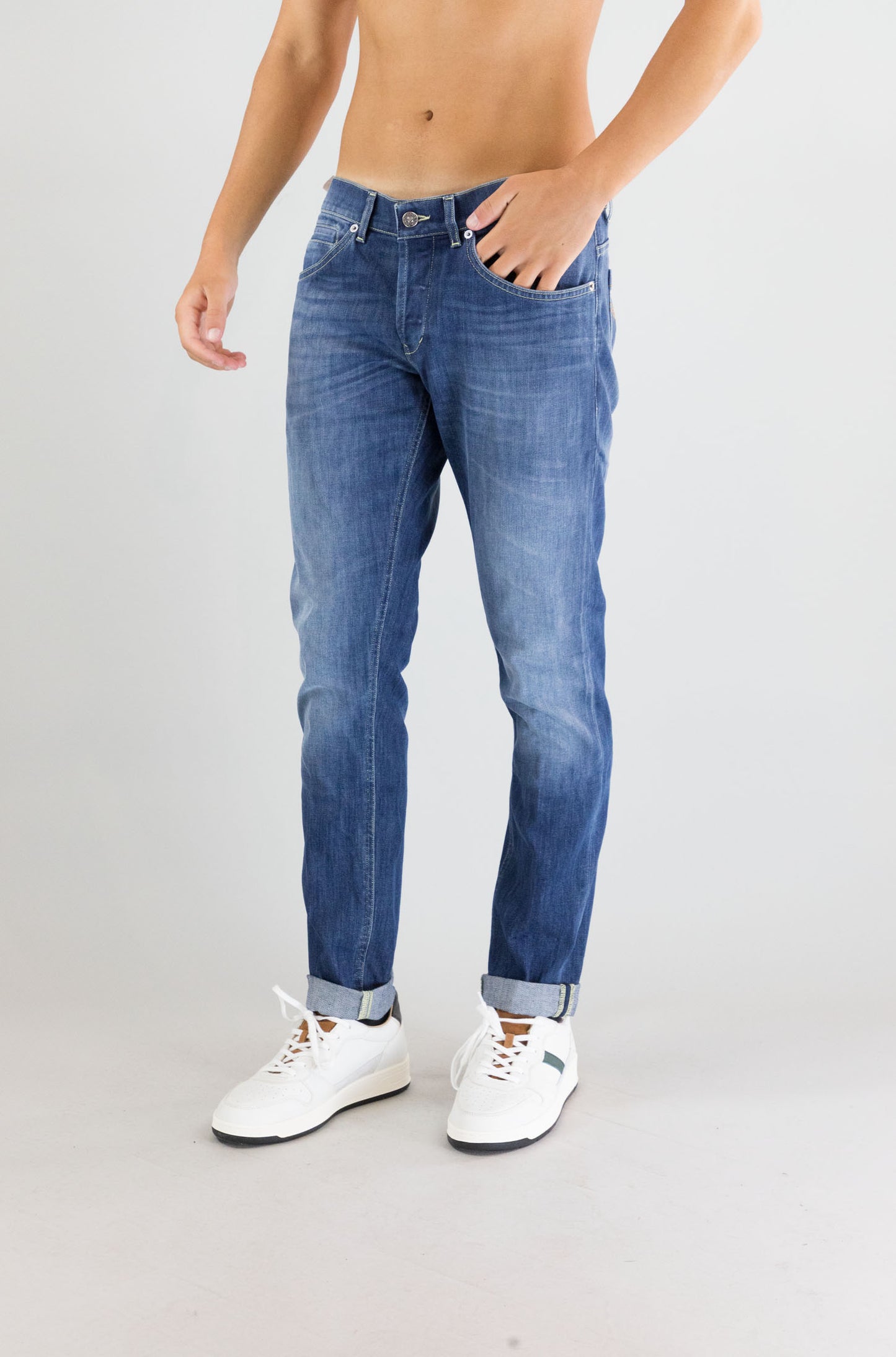 Pantalone Dondup 800 da Uomo up232 ds0107u le9 du george