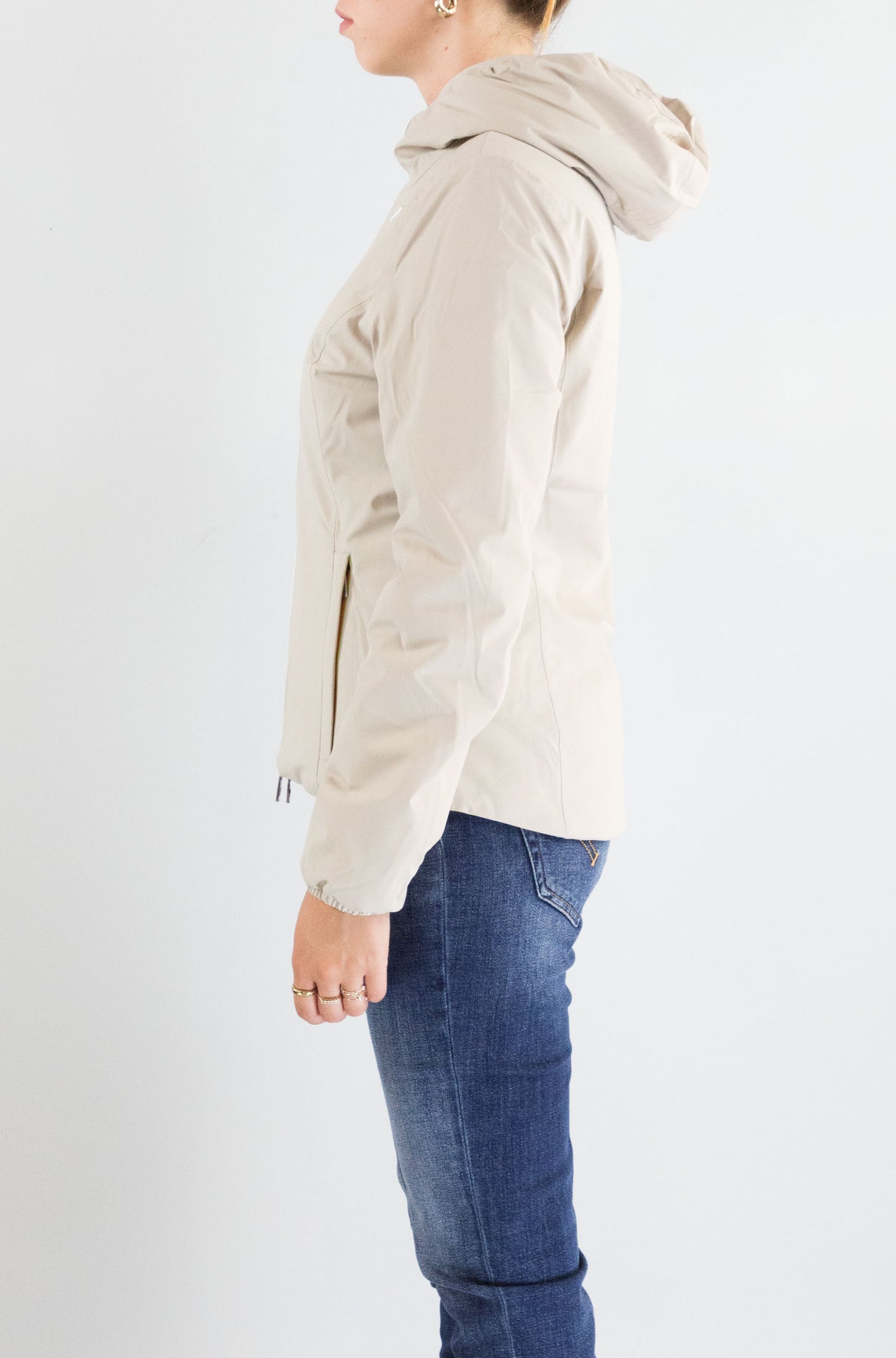 Giubbotto Kway Bba Beige da Donna k6128tw lily