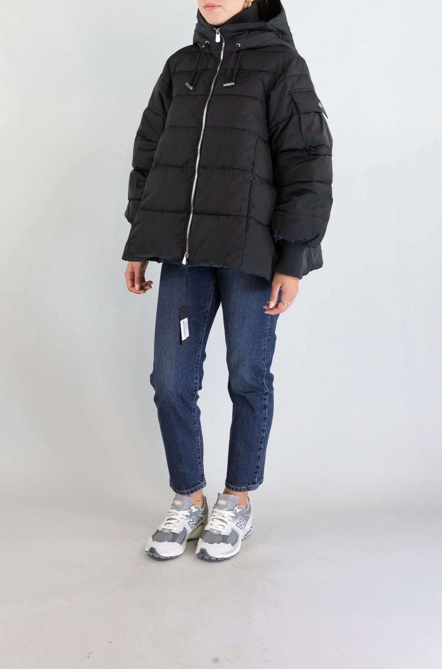 Maglia Pinko Nero da Donna crusca