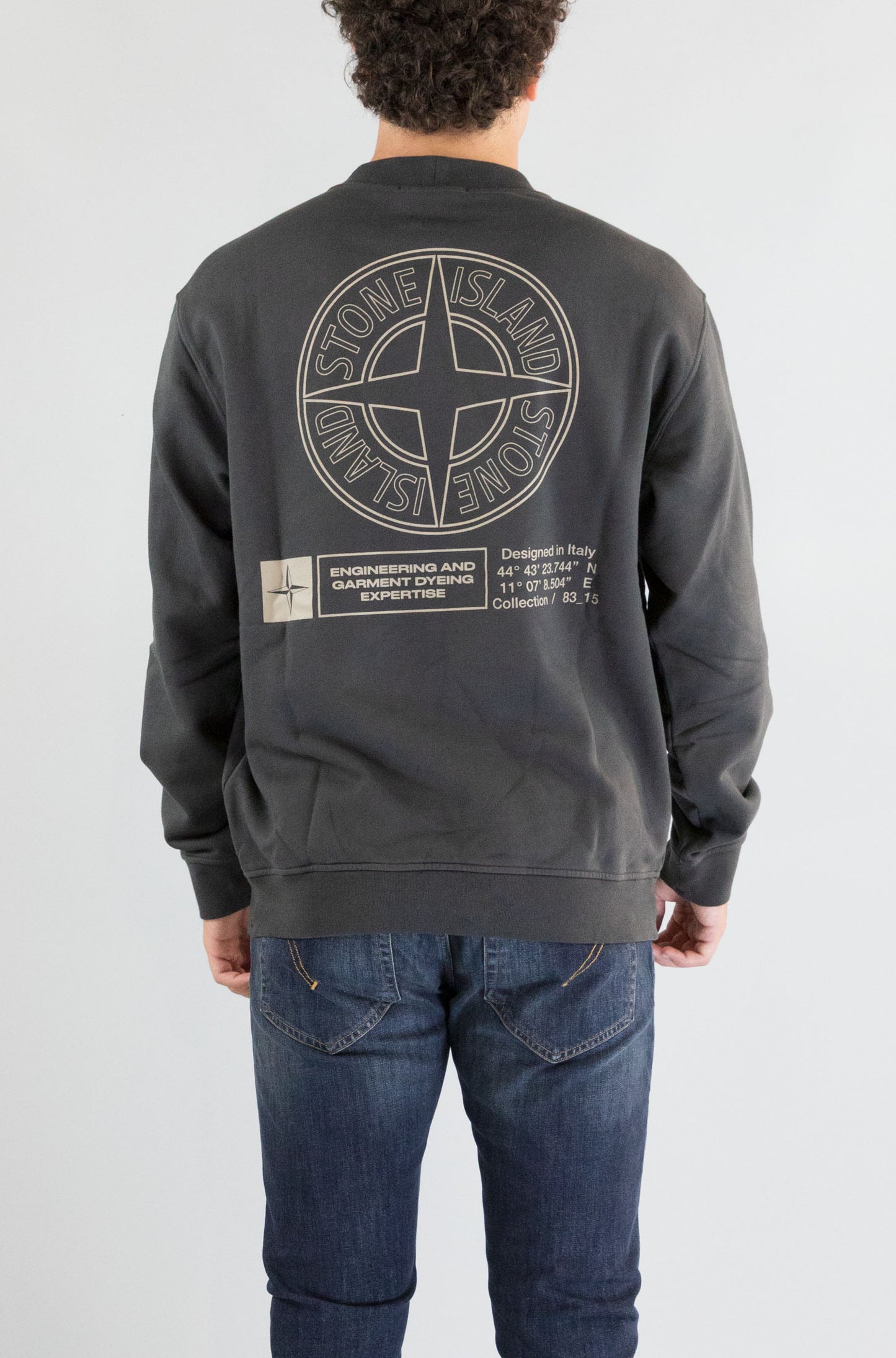 Felpa Stone Island V0062 da Uomo k2s156100018s0195
