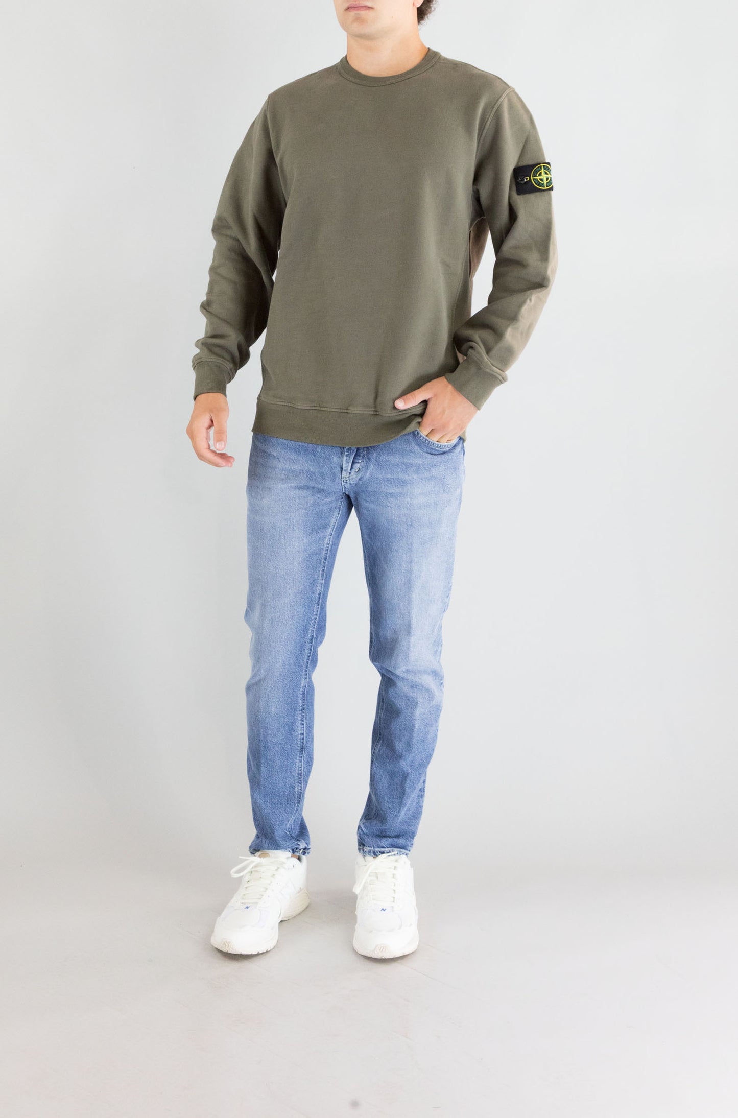Felpa Stone Island V0054 da Uomo k2s156100028s0a20