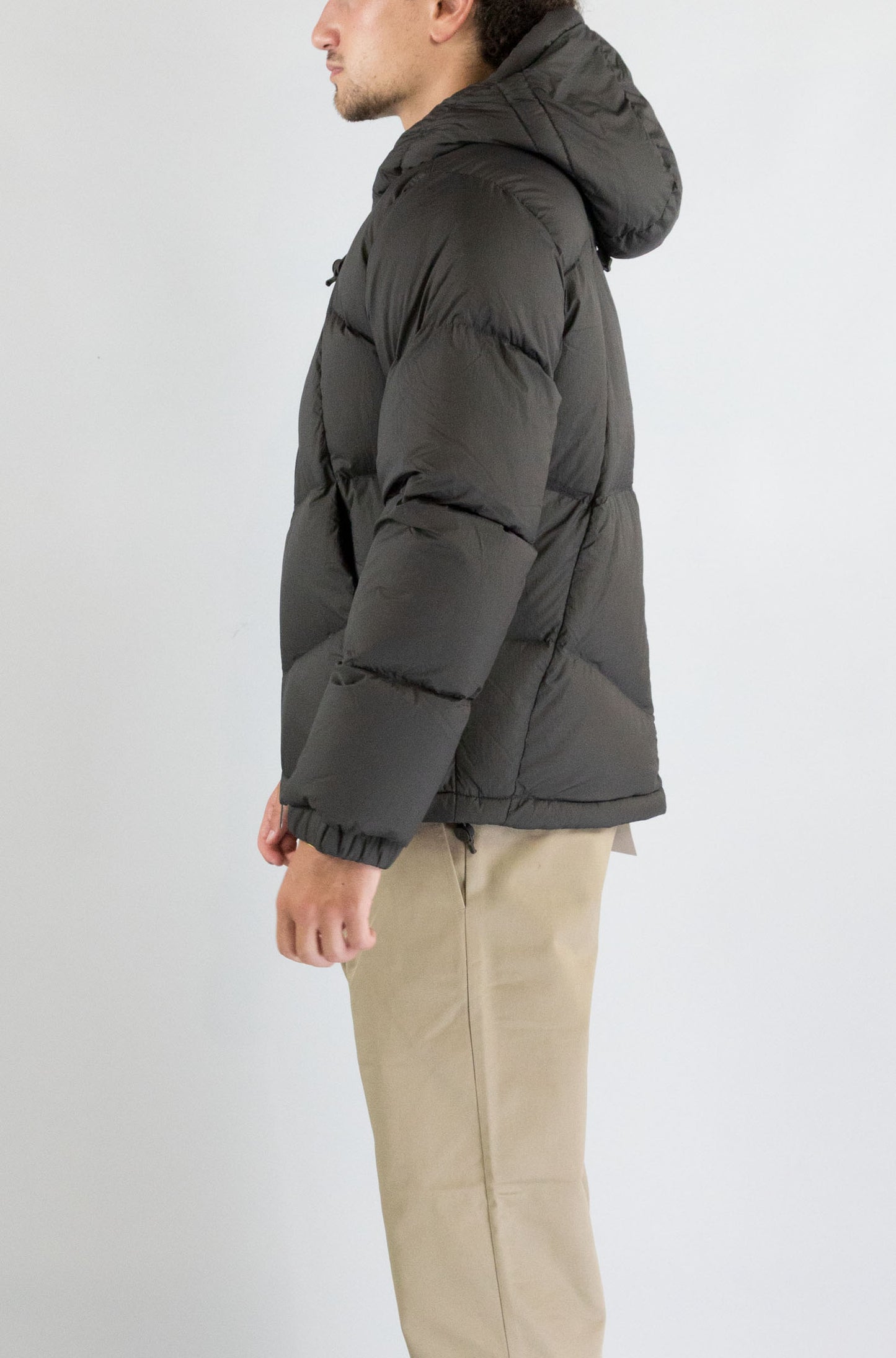 Giubbotto Kway Black Olive da Uomo k7136gw ouill thermo light