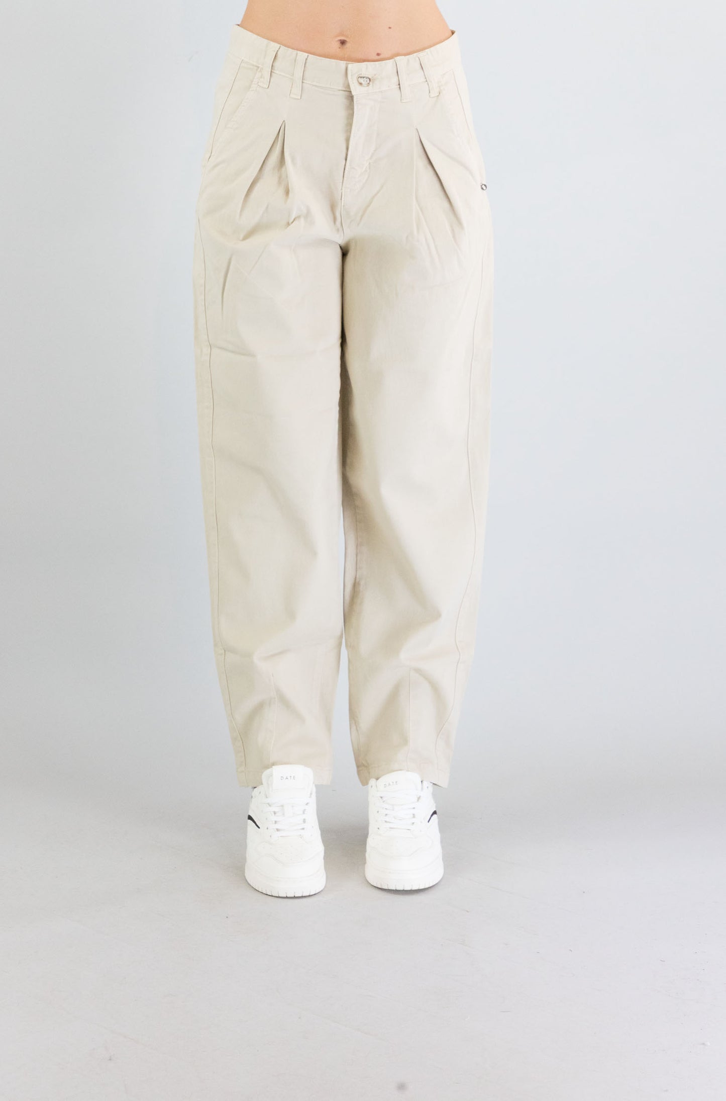 Pantalone Ottod’Ame Ecru da Donna dp9896