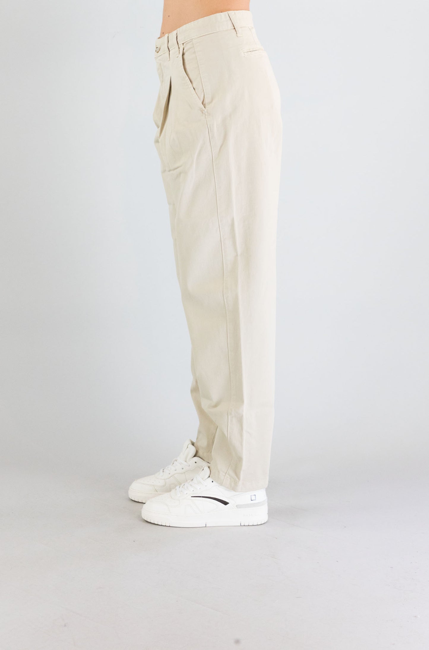 Pantalone Ottod’Ame Ecru da Donna dp9896