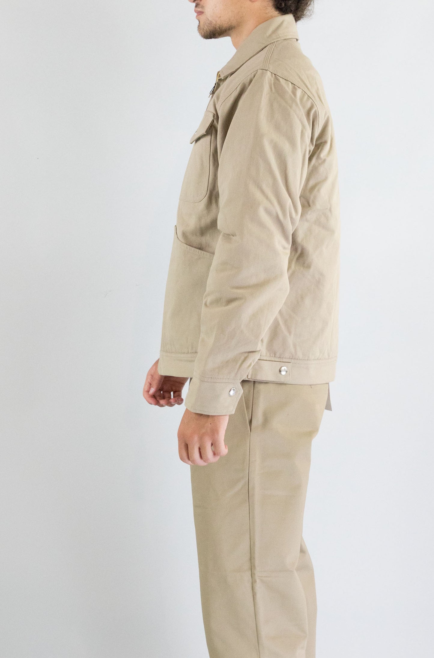 Giubbotto Universal Overall Beige da Uomo ht2533420a