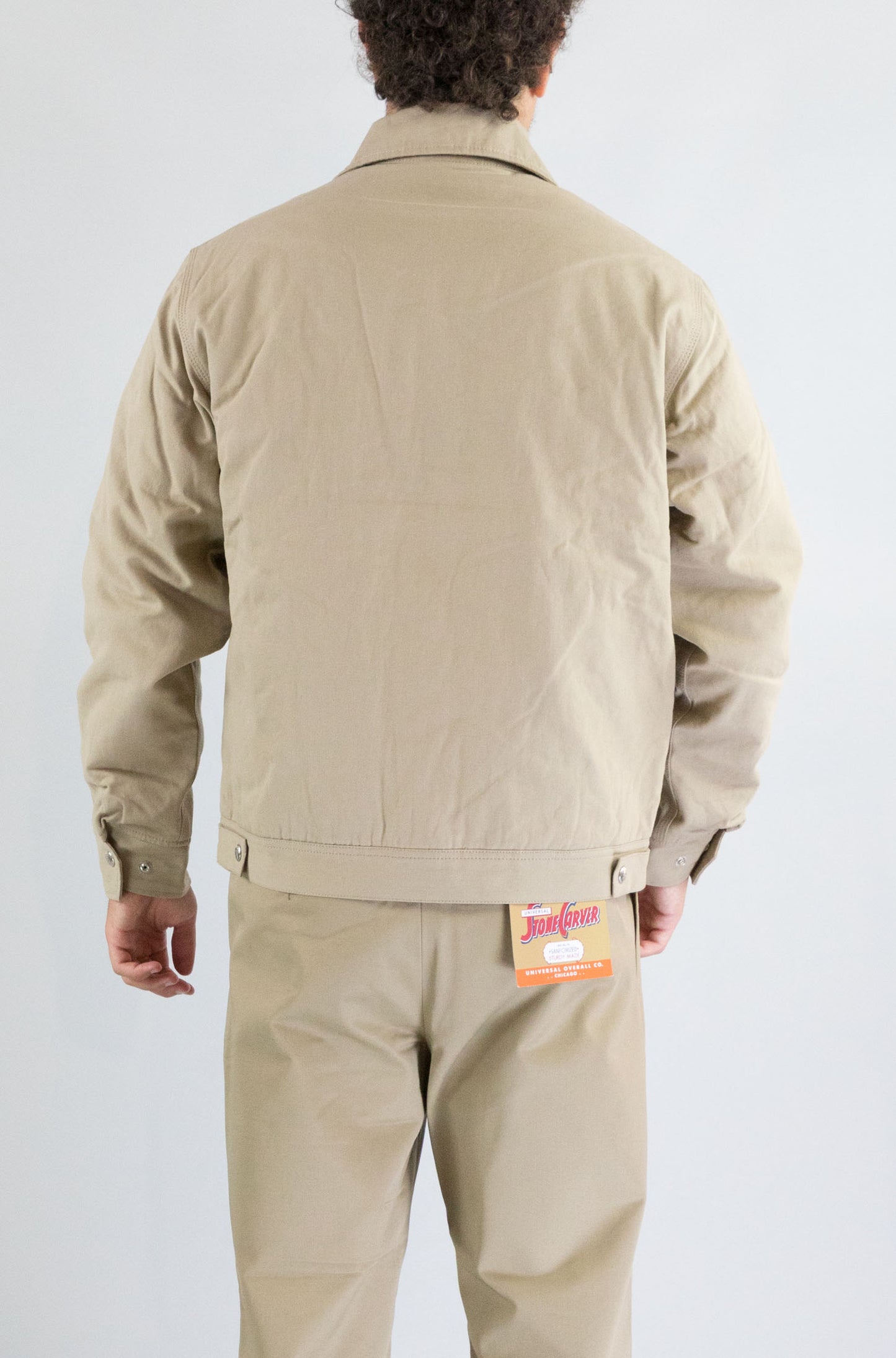 Giubbotto Universal Overall Beige da Uomo ht2533420a