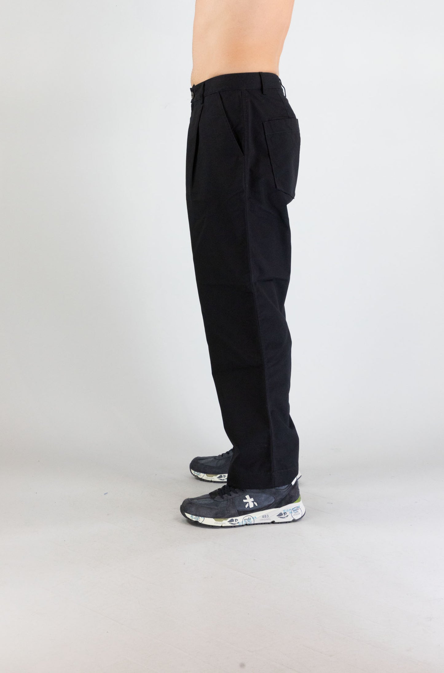 Pantalone Universal Work Black da Uomo 33136 brushed polytech duke pant