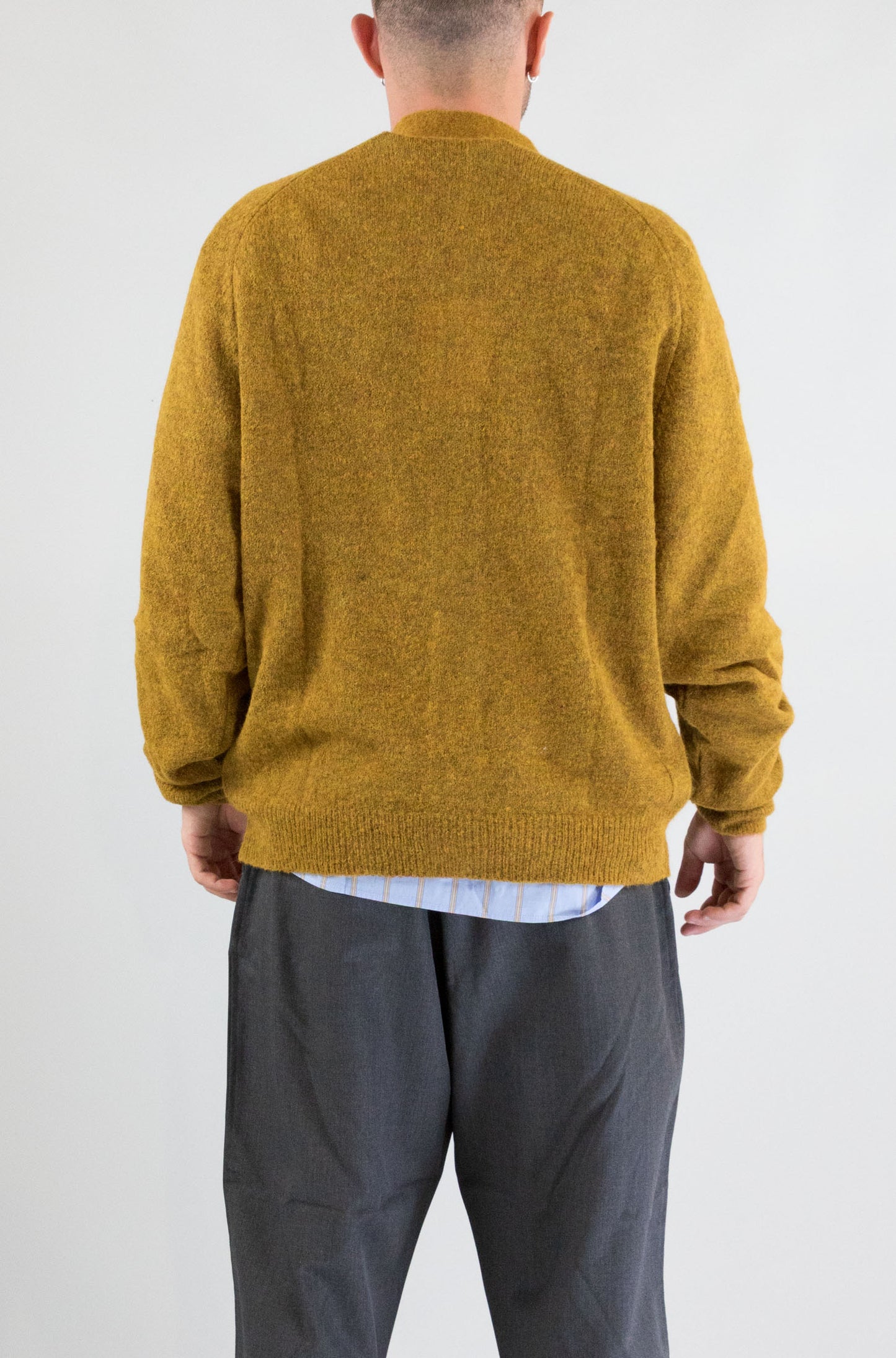 Maglia Universal Work Gold da Uomo 33456 alpaca knit david cardigan
