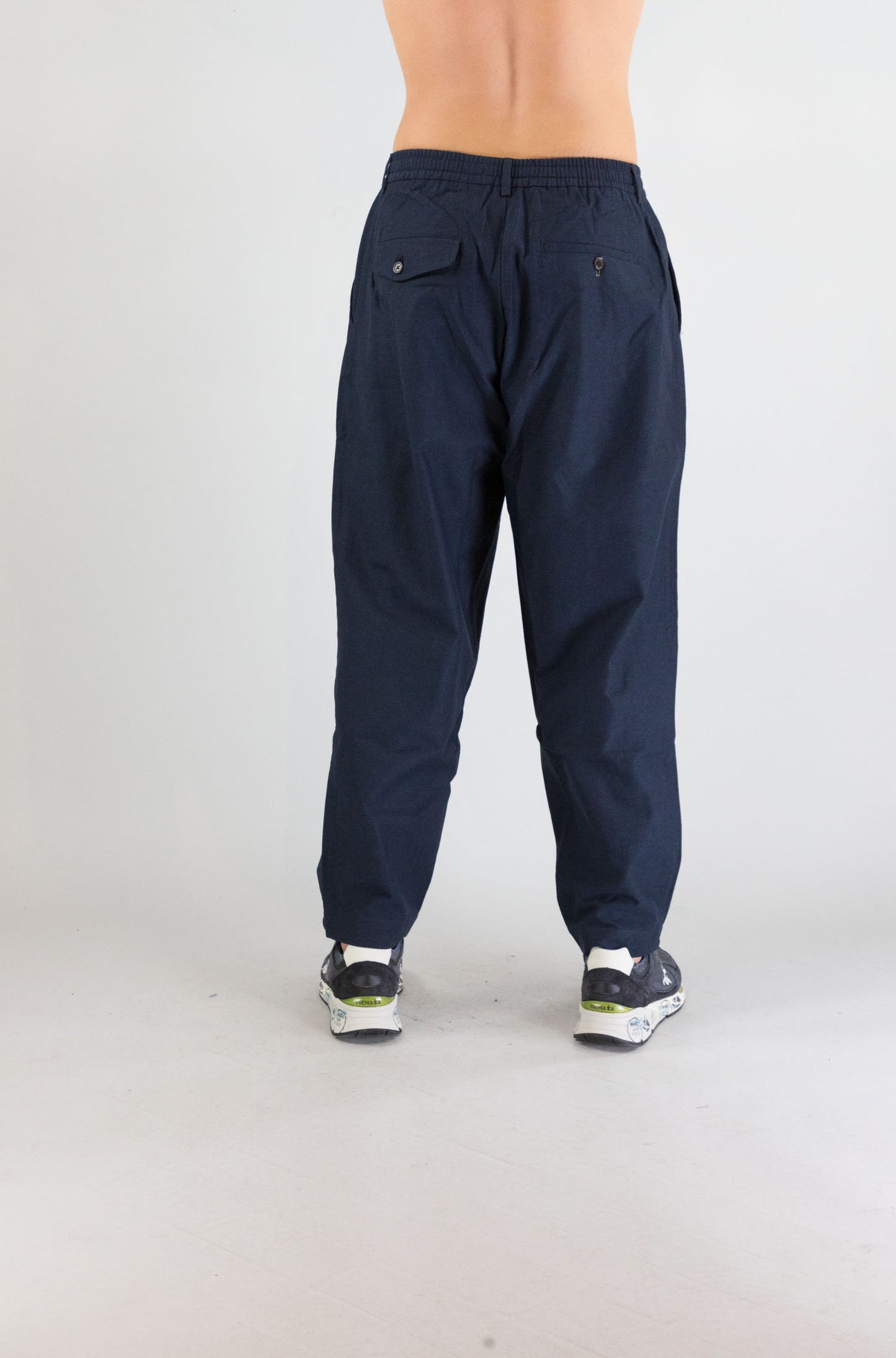Pantalone Universal Work Navy da Uomo 33653 lucca suiting