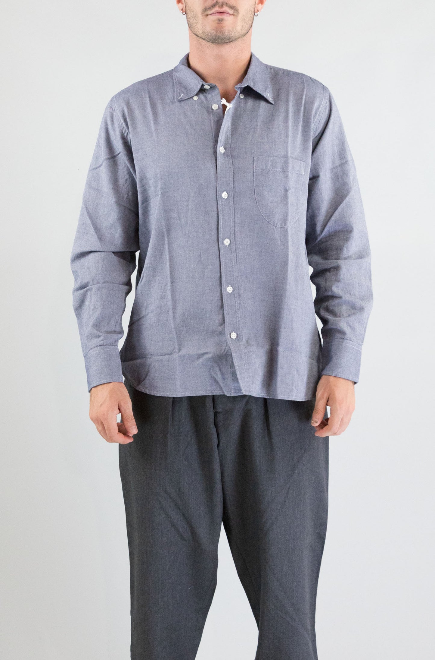 Camicia Universal Work Navy da Uomo 33662 neptune cotton lazy day
