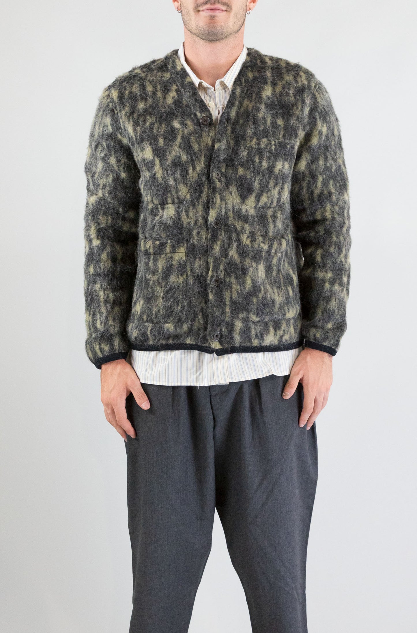 Maglia Universal Work Charcoal da Uomo 33728 dolce fleece