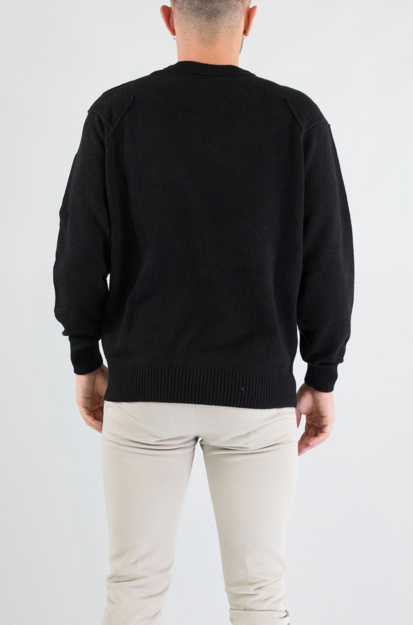 Maglia Cp Company Black da Uomo rfcmkn707a110149a