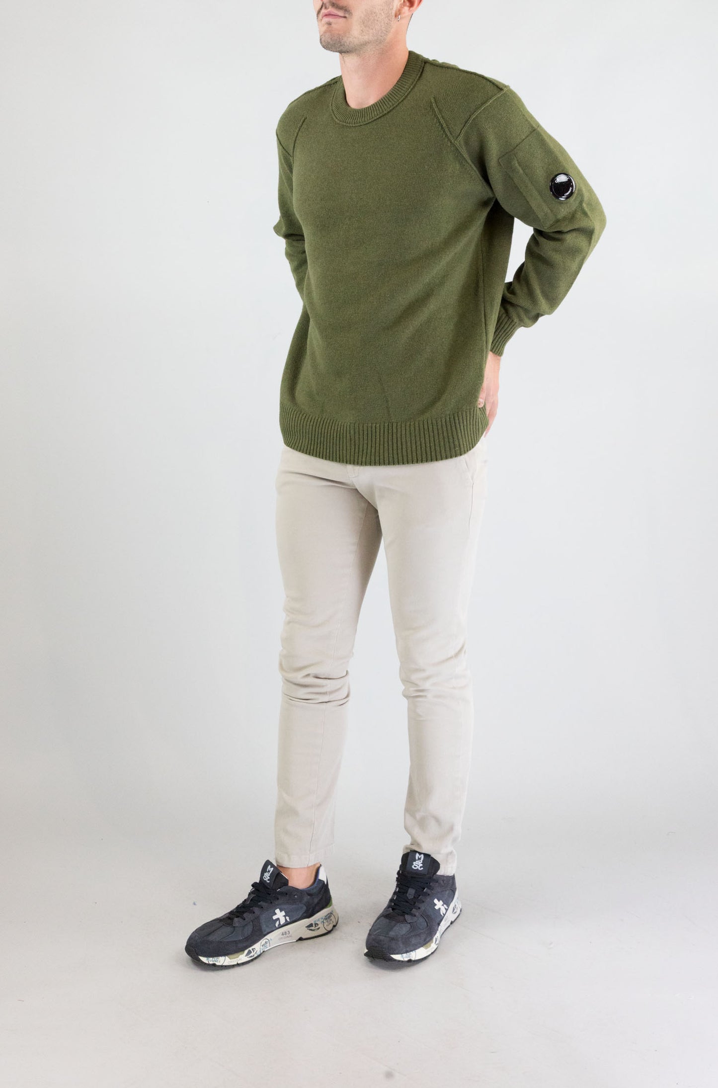 Maglia Cp Company Capers da Uomo 19cmkn707as110149a