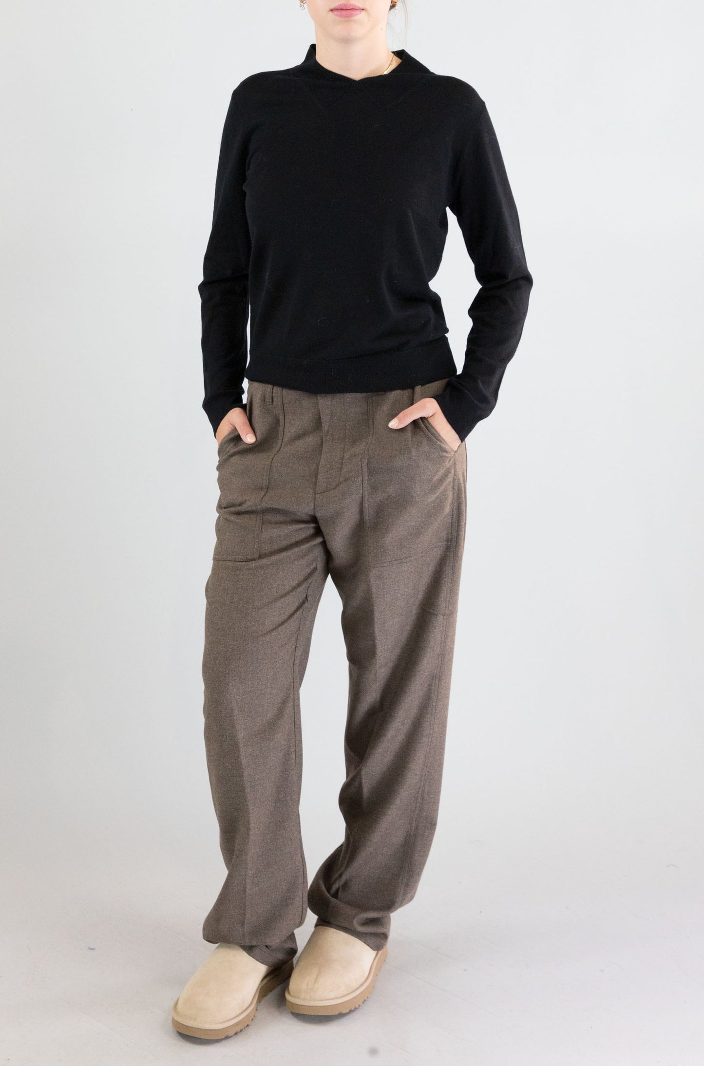 Maglia Nice Things Nero da Donna wkv048